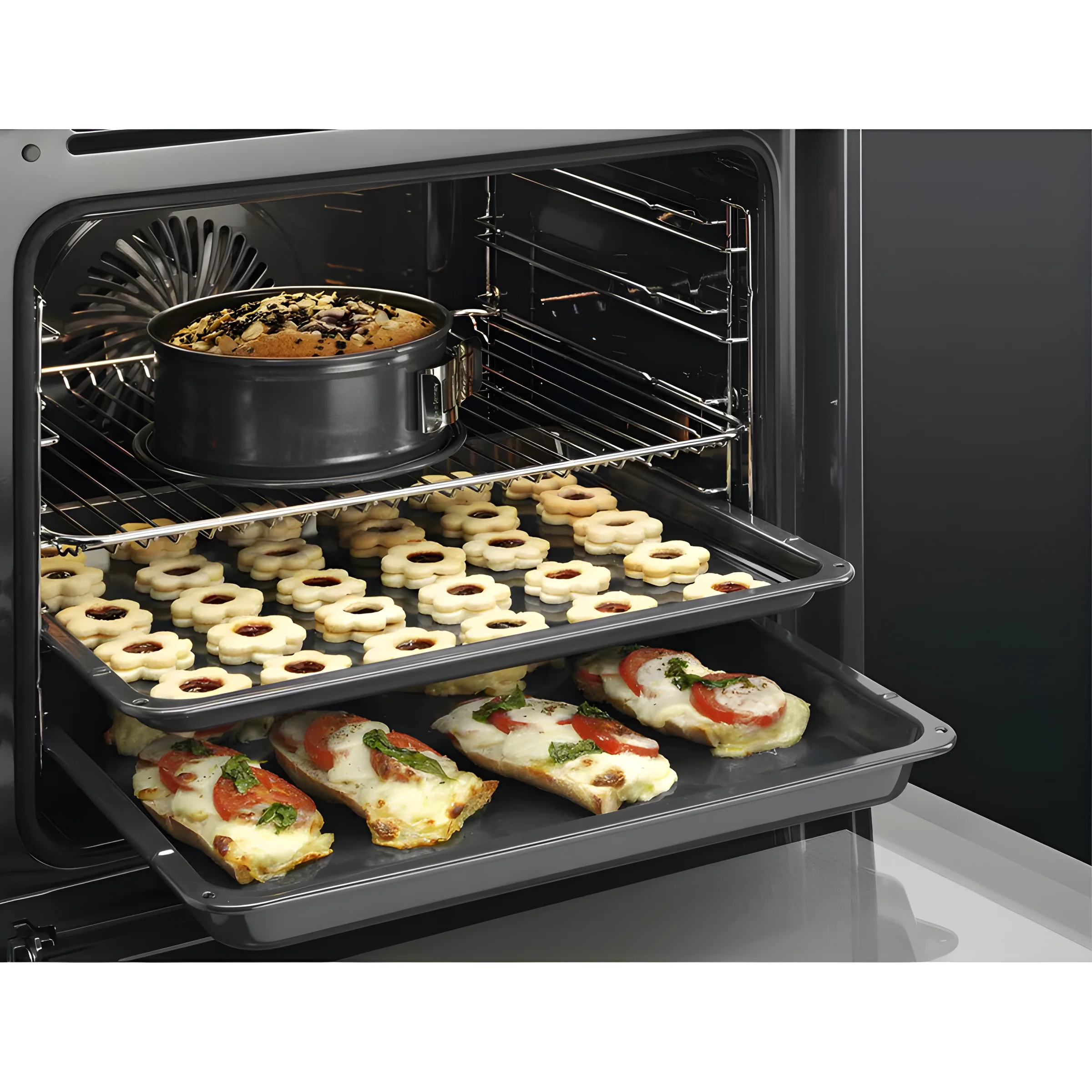 AEG BEX33501EM - Stainless steel Built in Electric Single Oven - Steam Assisted cleaning - A energy - Image 4