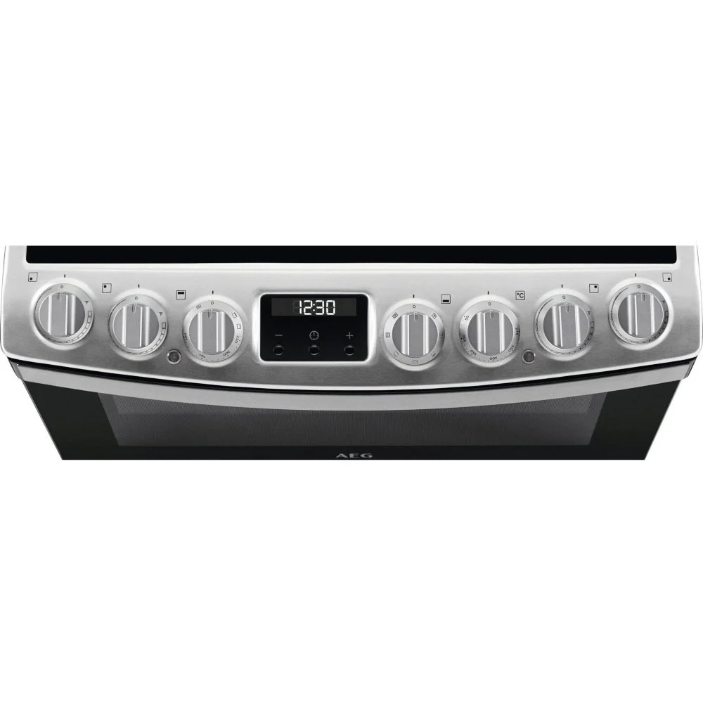 AEG CIB6743ACM - Stainless Steel Double Oven Electric Cooker with Induction Hob - 4 Zones - A Energy Rating - Image 3