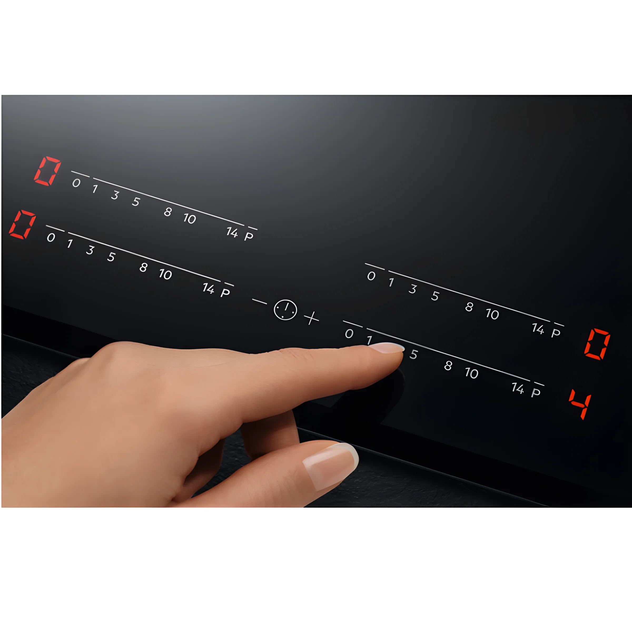 AEG IKE64450FB - Black 4 Zone Induction Hob - Image 2