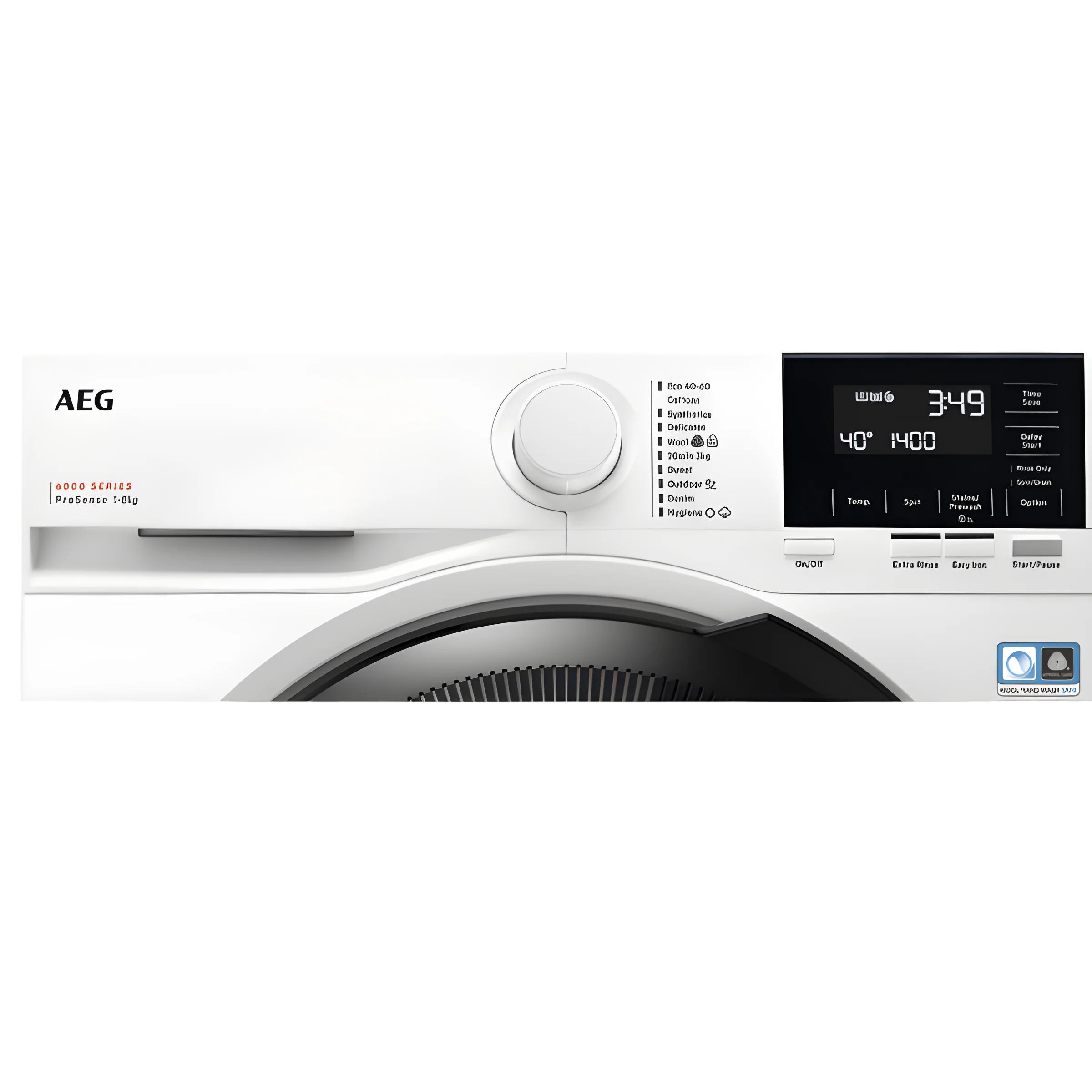 AEG LFR61844B - 6000 Series White Freestanding 8KG Washing Machine - 1400 RPM - A energy - Image 3