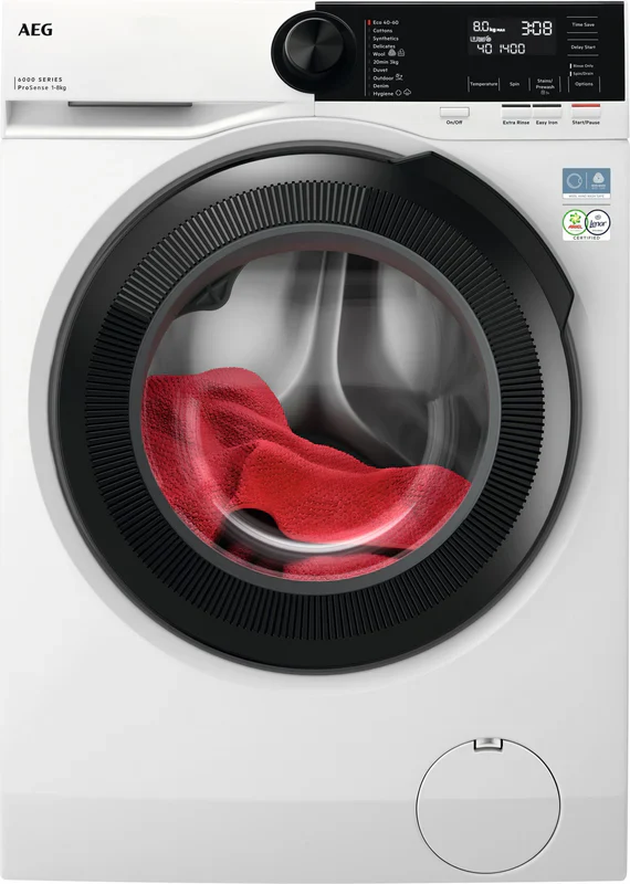 AEG LFR62944B - White 9KG Washing Machine - 1400 RPM - A energy