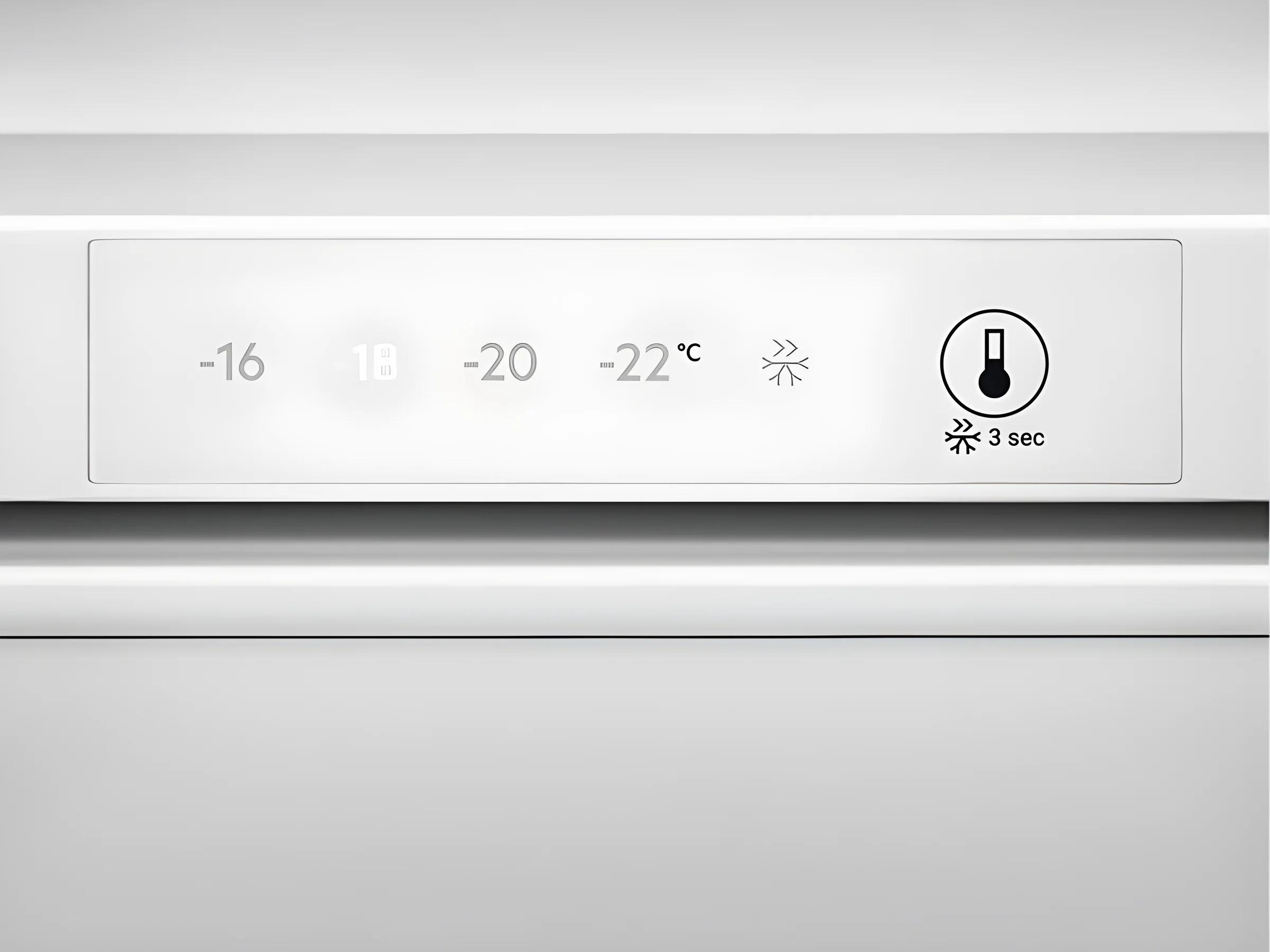 AEG OT6LA811DW - White Freezer - 85cm - D Energy Rating - Image 3