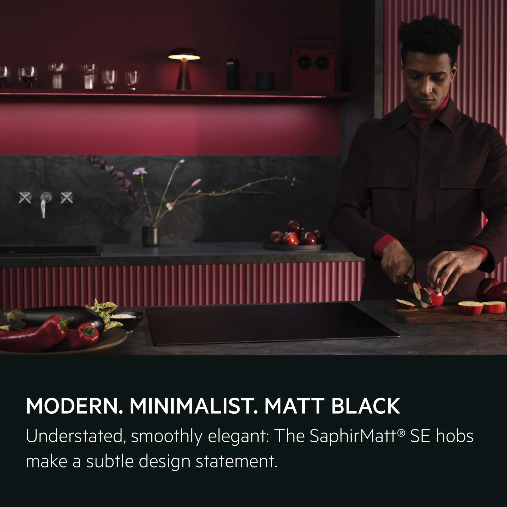 AEG TO84IA00IT - Matt Black Induction Hob 80cm - 4 Zone - Powerboost - Image 9