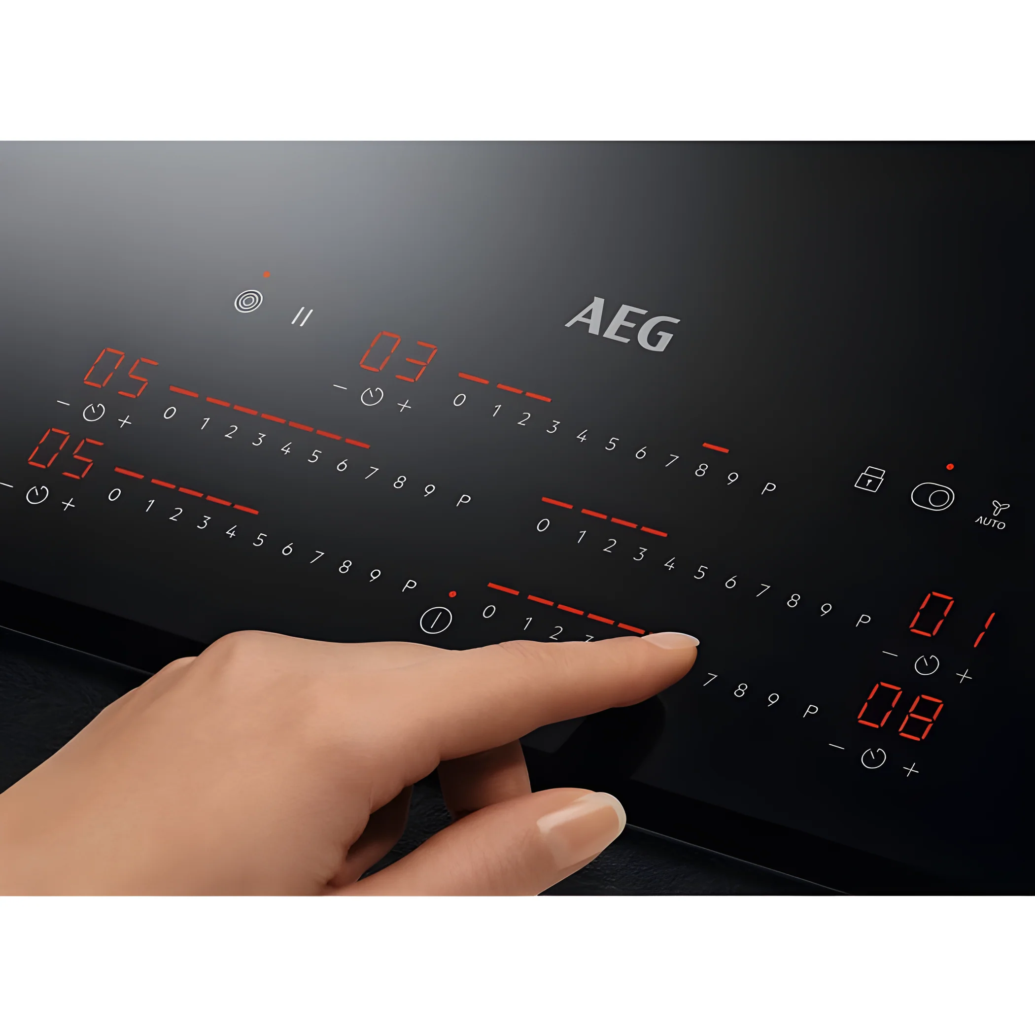 AEG TP95RA07FB - Black Ceramic Hob - 91cm - 5 Zones - Image 4