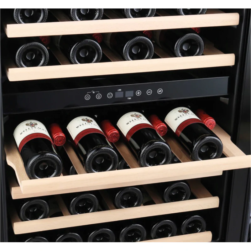 Amica AWC600BL - Black 46 Bottle Capacity Wine Cooler - G energy - Image 3