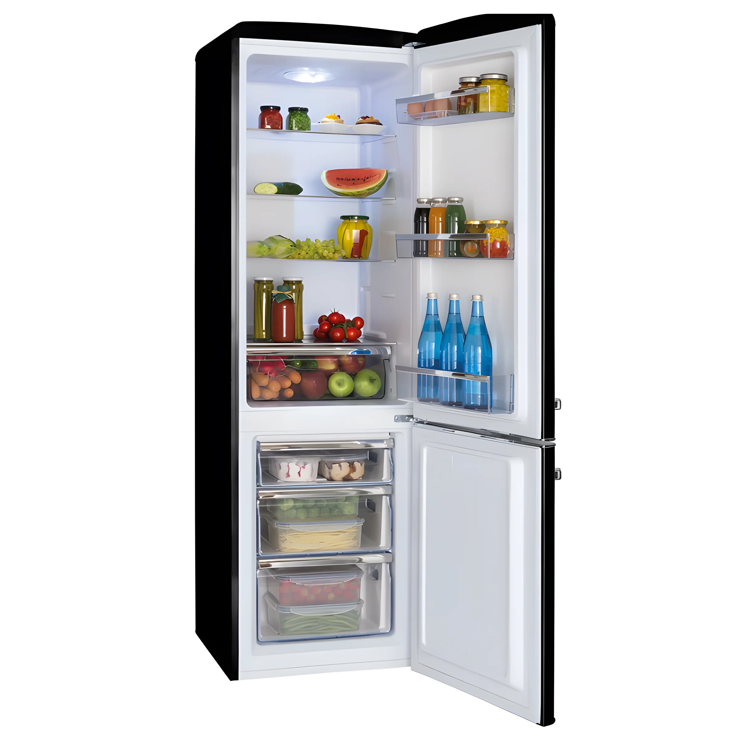 Amica FKR29653B - Freestanding Fridge Freezer - Image 2