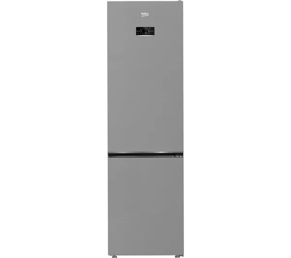 Beko CNG7603V - Brushed Steel Fridge Freezer - 355L - B Energy Rating