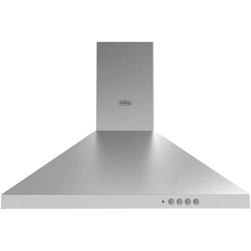 Belling 603PYR 444411682 - Stainless Steel 60cm Chimney Cooker Hood - 600 m³/h - C energy - Image 3