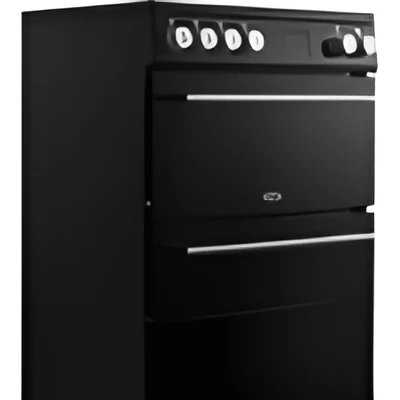 Belling FSA VISION 60E BSS 444412050 - Black & Silver Steel Freestanding Electric Ceramic Cooker - 99L Double Oven - A Energy - Image 4