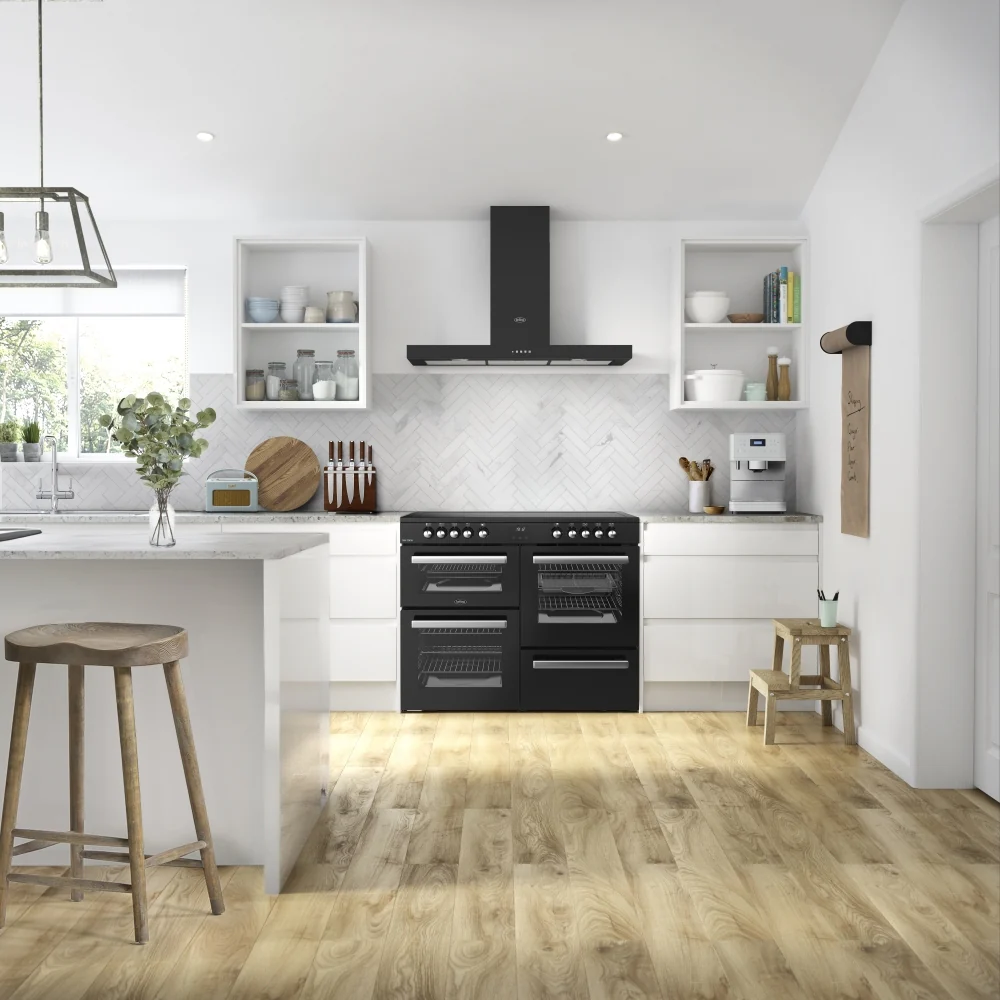 Belling RCA COOKCENTRE 110E 444411803 - Black 110cm Range Cooker - A Rated - Image 2