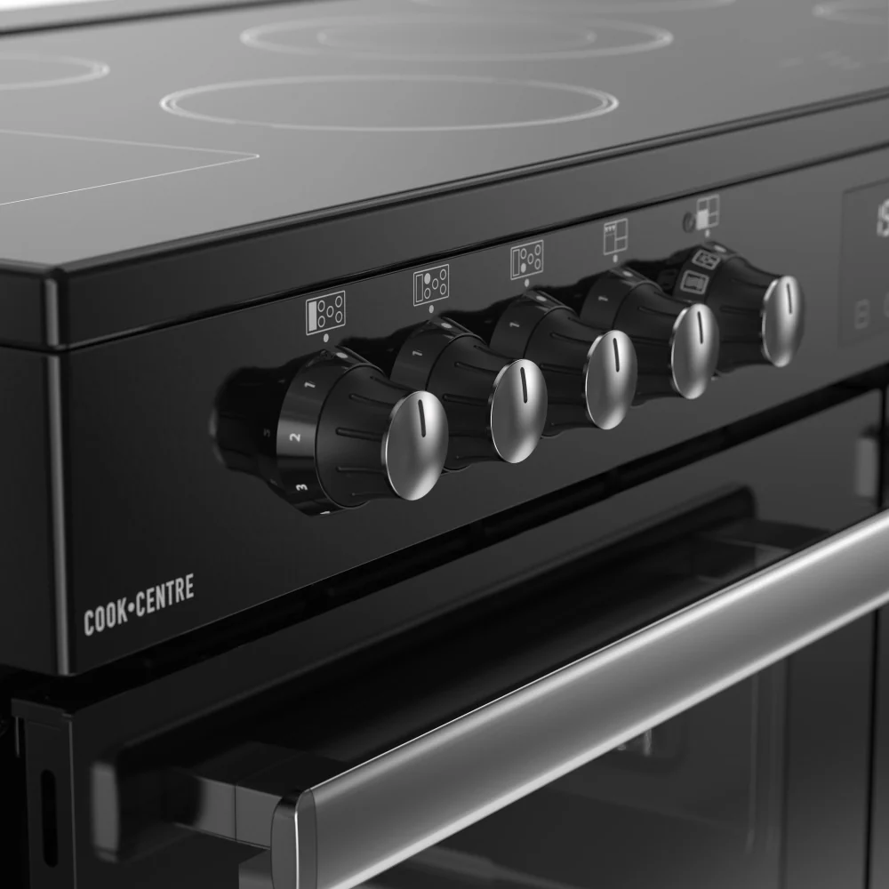 Belling RCA COOKCENTRE 110E 444411803 - Black 110cm Range Cooker - A Rated - Image 4