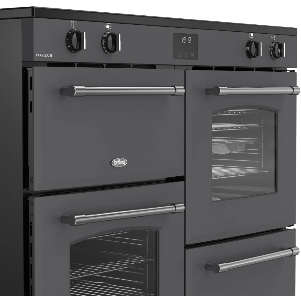 Belling RCA FARMHOUSE 110Ei 444411840 - Grey 110cm Induction Range Cooker - 199L Capacity - A Energy Rated - Image 5