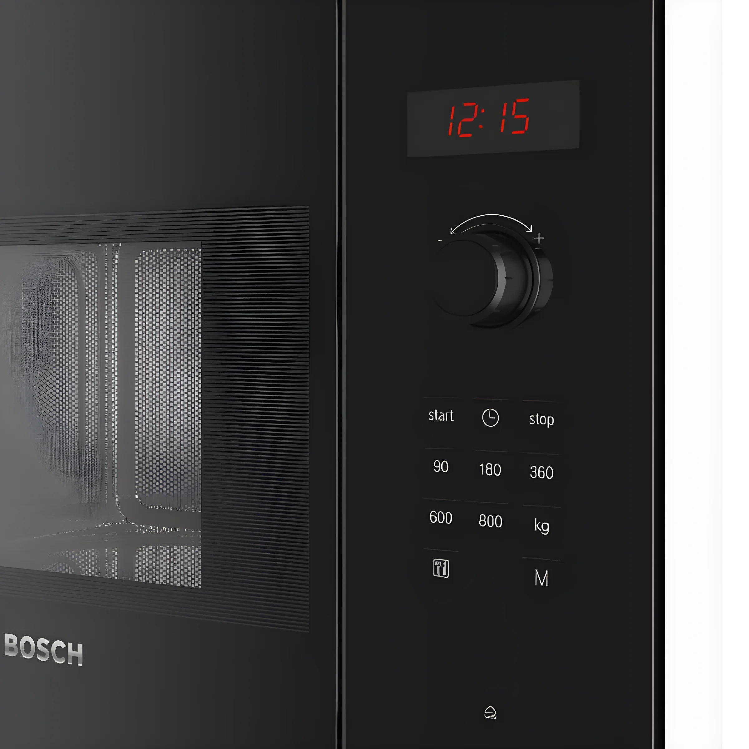 Bosch Series 4 BFL523MB0B - Black Built in Electric Microwave - Image 2