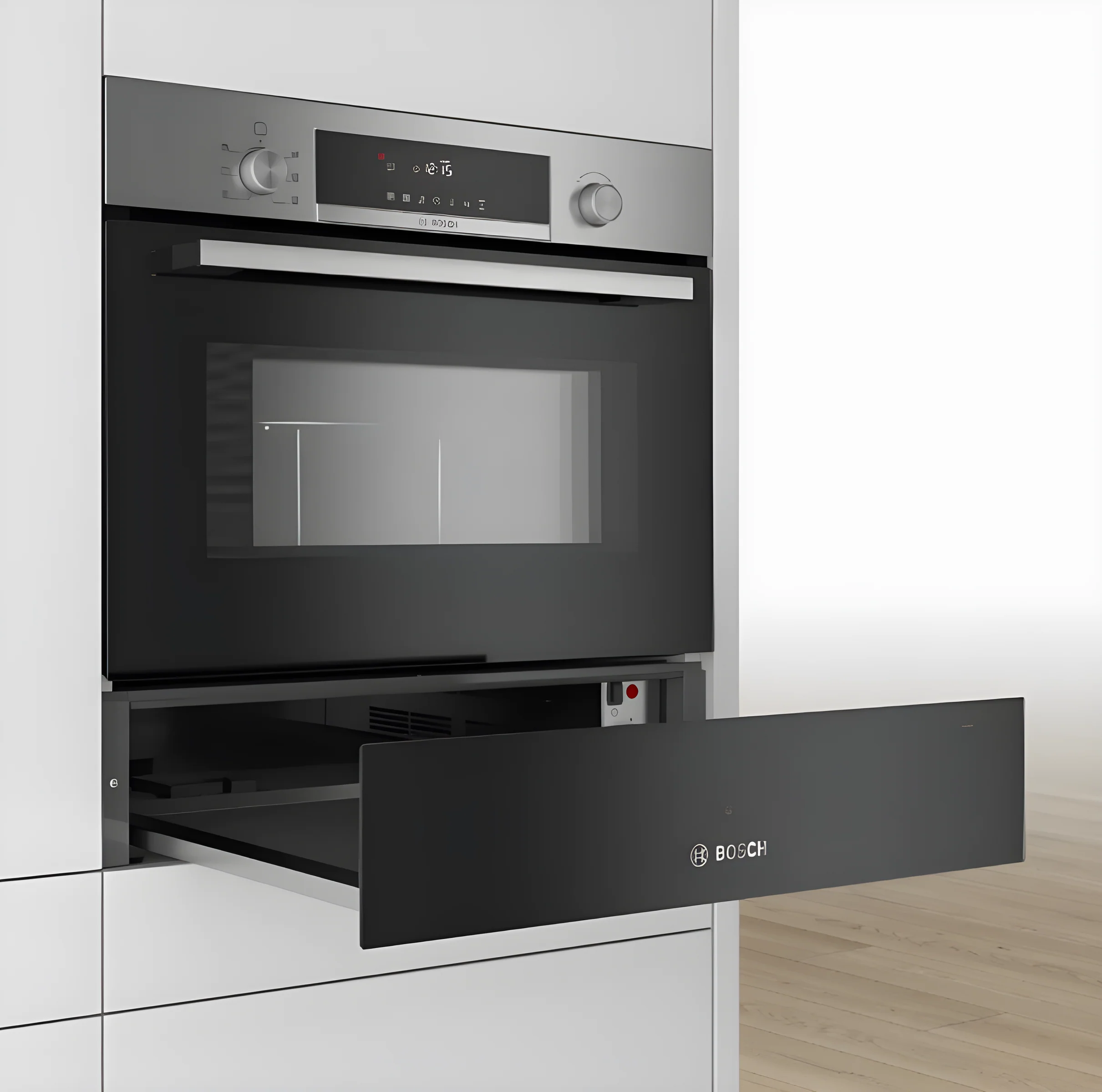 Bosch Series 6 BIC510NB0 - Black Warming Drawer - Image 3