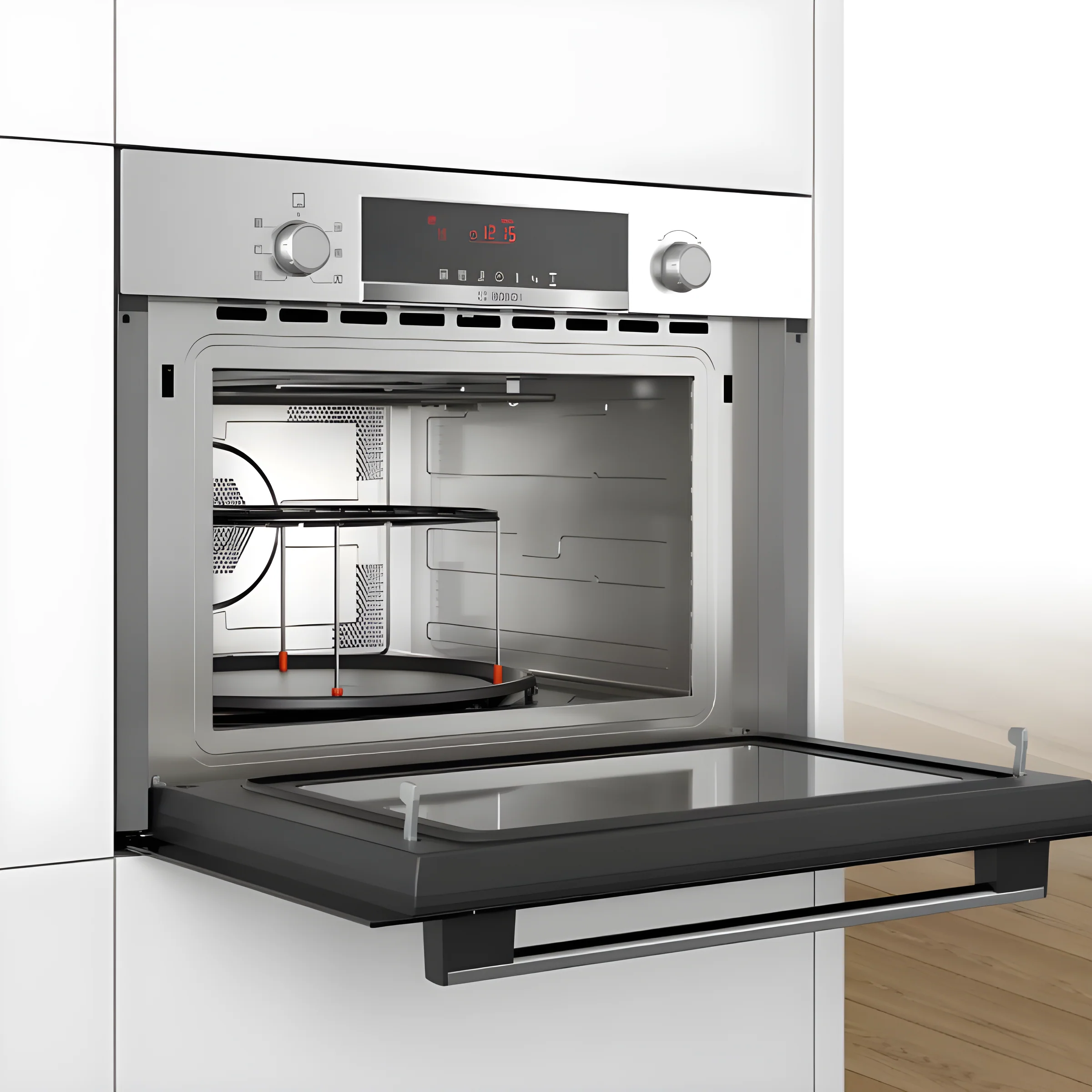 Bosch Series 4 CMA583MS0B Built-in Combination Microwave - Stainless Steel - Image 2