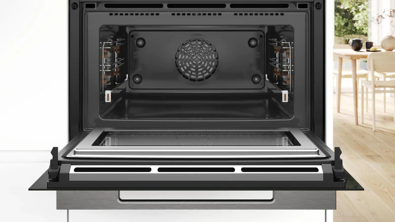 Bosch Series 8 CMG778NB1 - Black Electric Built-in Combination Microwave - Image 3