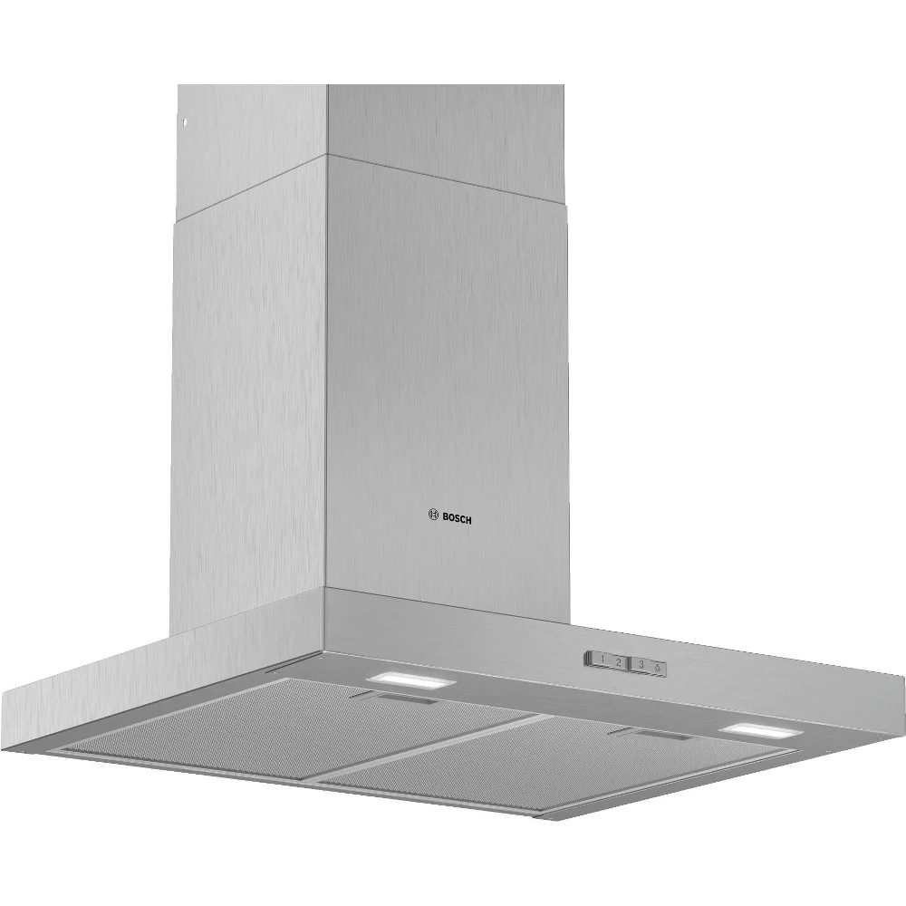 Bosch Series 2 DWB64BC50B - Brushed Steel 60cm Chimney Cooker Hood - 340 m³/h - D energy