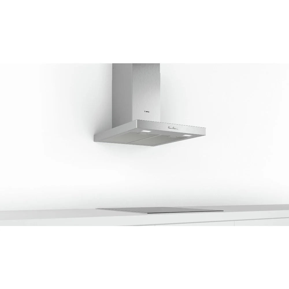 Bosch Series 2 DWB64BC50B - Brushed Steel 60cm Chimney Cooker Hood - 340 m³/h - D energy - Image 4