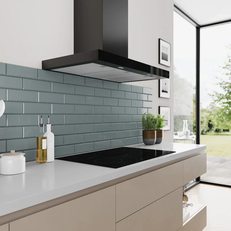 Bosch DWB97DN60B - Matt Black Chimney Extractor - 90cm Wall-Mounted Hood - Image 3