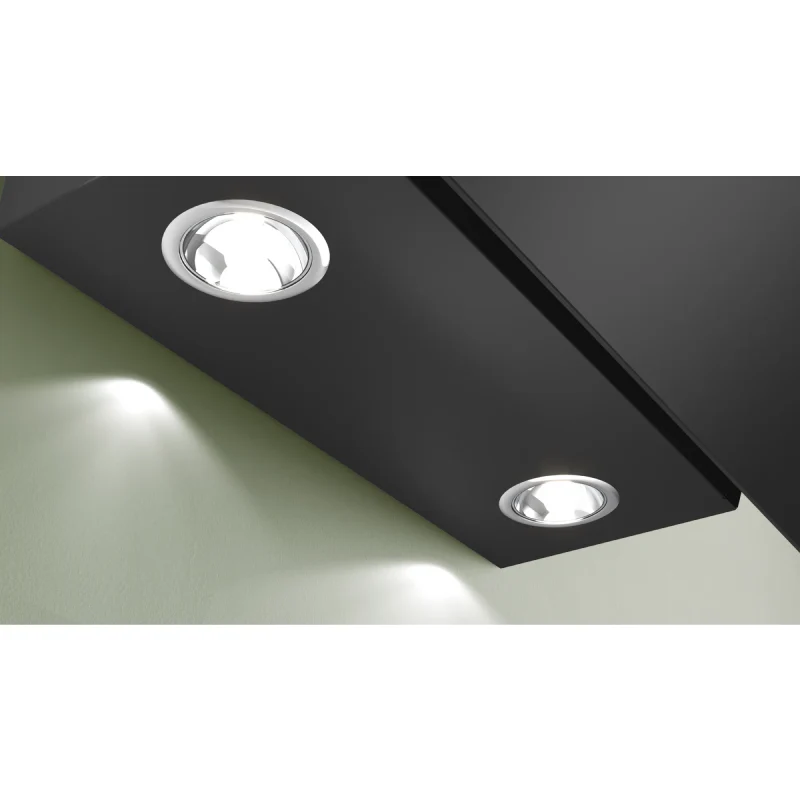 Bosch Series 2 DWK65DK60B - Black Chimney Extractor Hood - A energy - Image 2