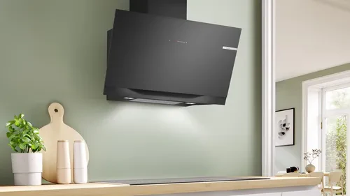 Bosch Series 8 DWK91LT60B - Black Chimney Extractor Hood - A+ energy - Image 2