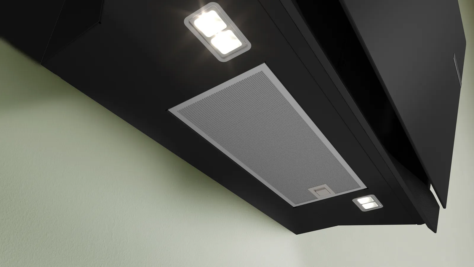 Bosch Series 8 DWK91LT60B - Black Chimney Extractor Hood - A+ energy - Image 3