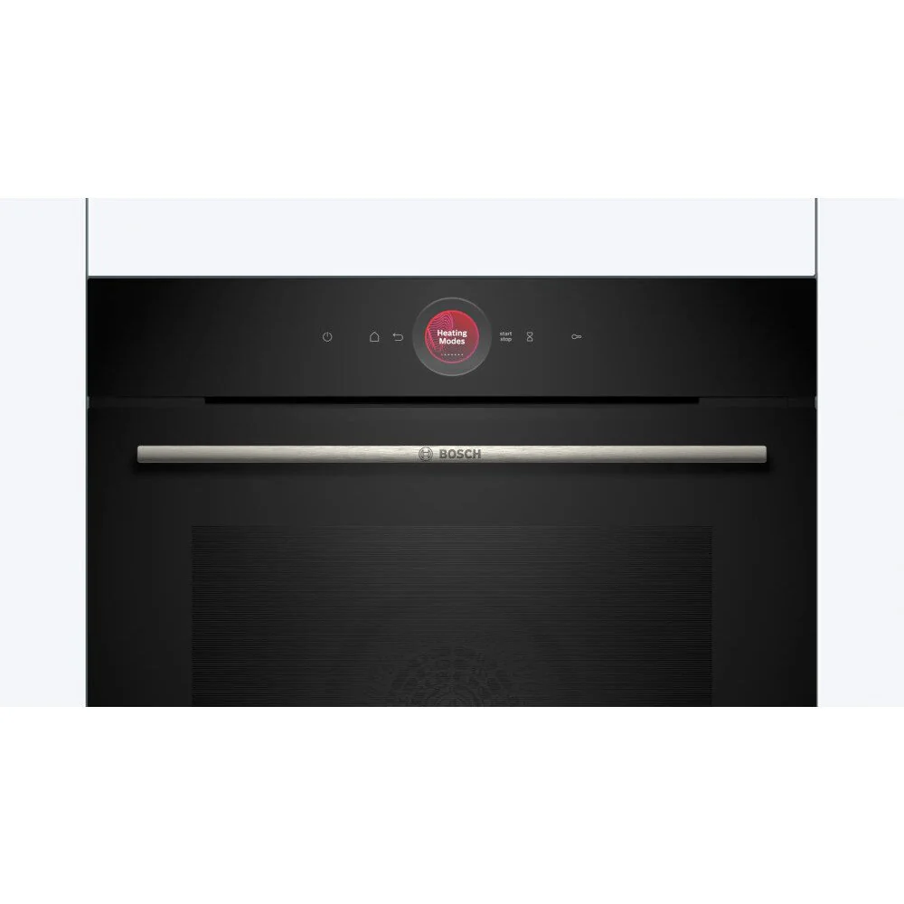 Bosch Series 8 HBG7341B1B - Black Built-In Single Oven - 71L - A+ Energy - Image 2