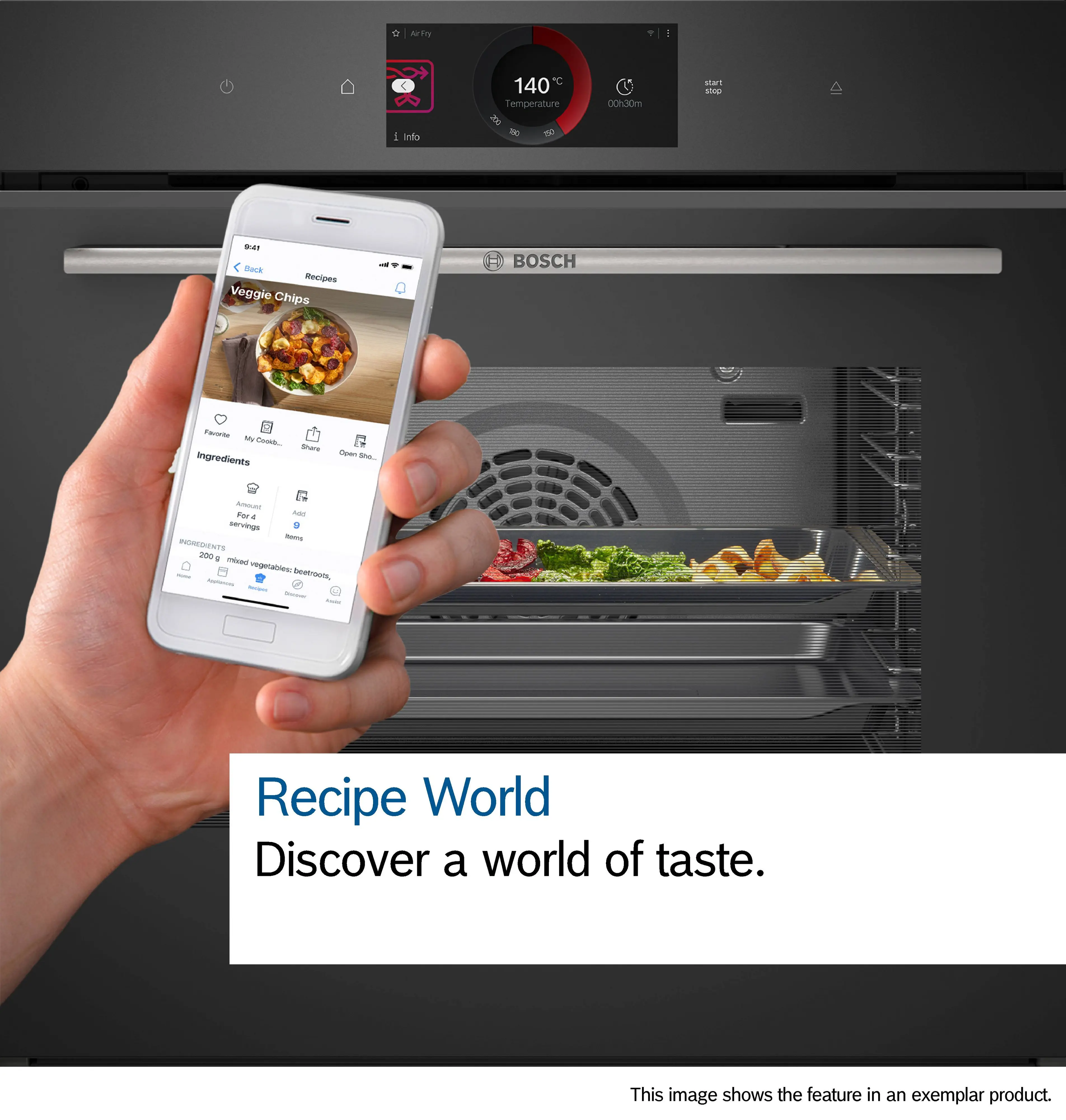 Bosch Series 8 HBG7764B1B - Black Built in Electric Single Oven - A+ energy - Image 7