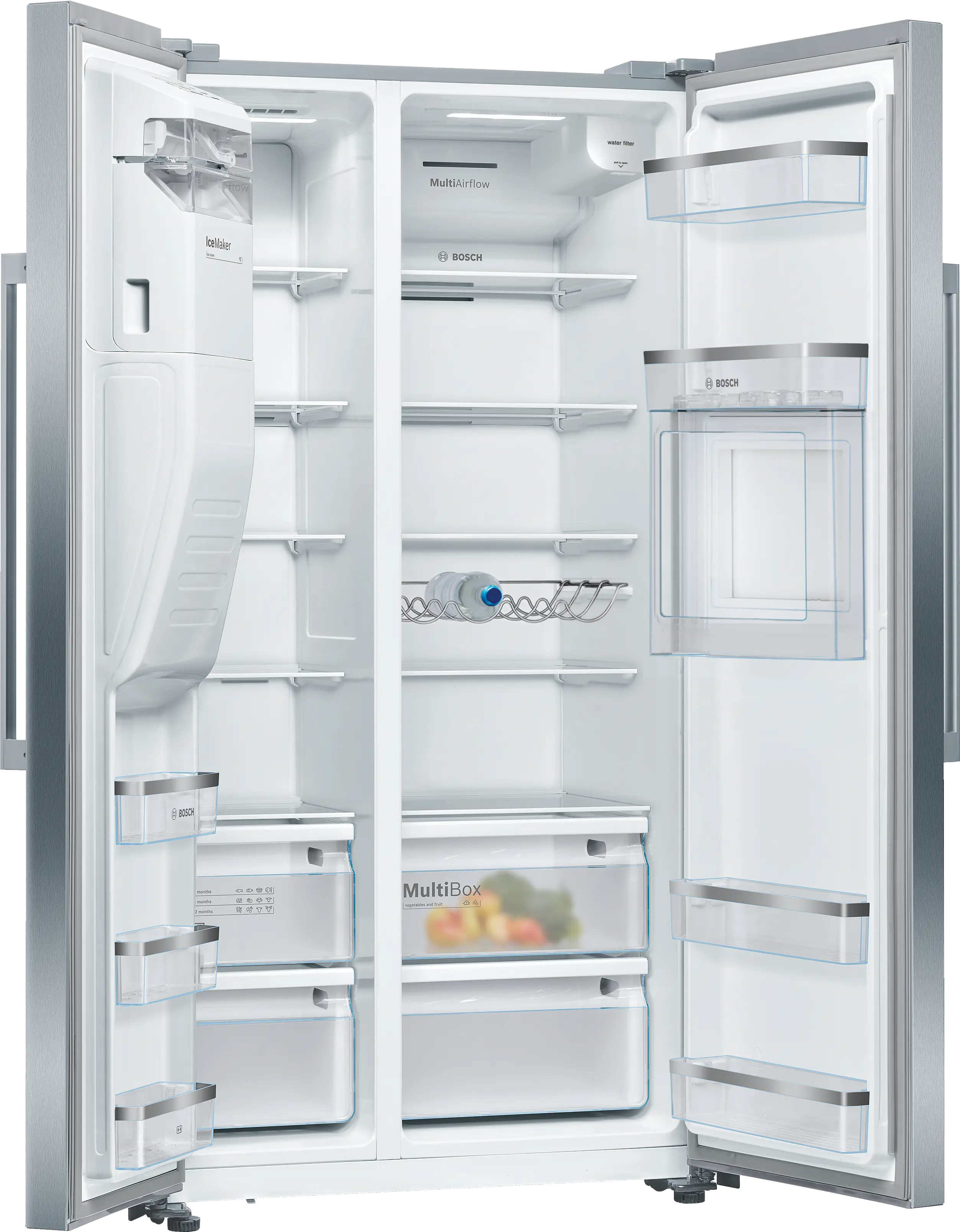 Bosch Series 6 KAG93AIEPG - Stainless Steel American Side by Side Fridge Freezer - 323 kWh -A++ Rated - Image 2