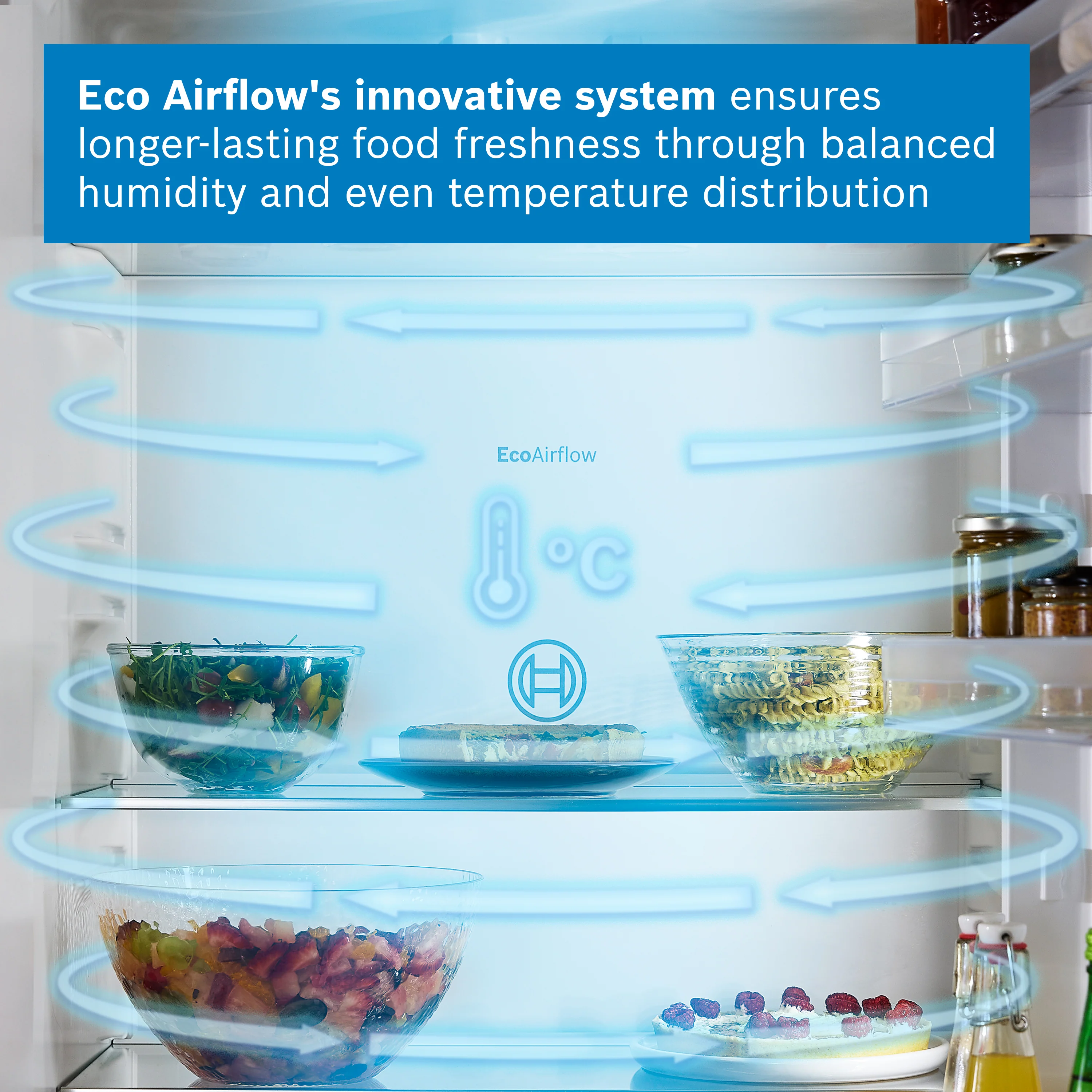 Bosch Series 2 KBN96NSE1G - Integrated XXL No Frost Fridge Freezer - 383L - E Energy Rating - Image 7