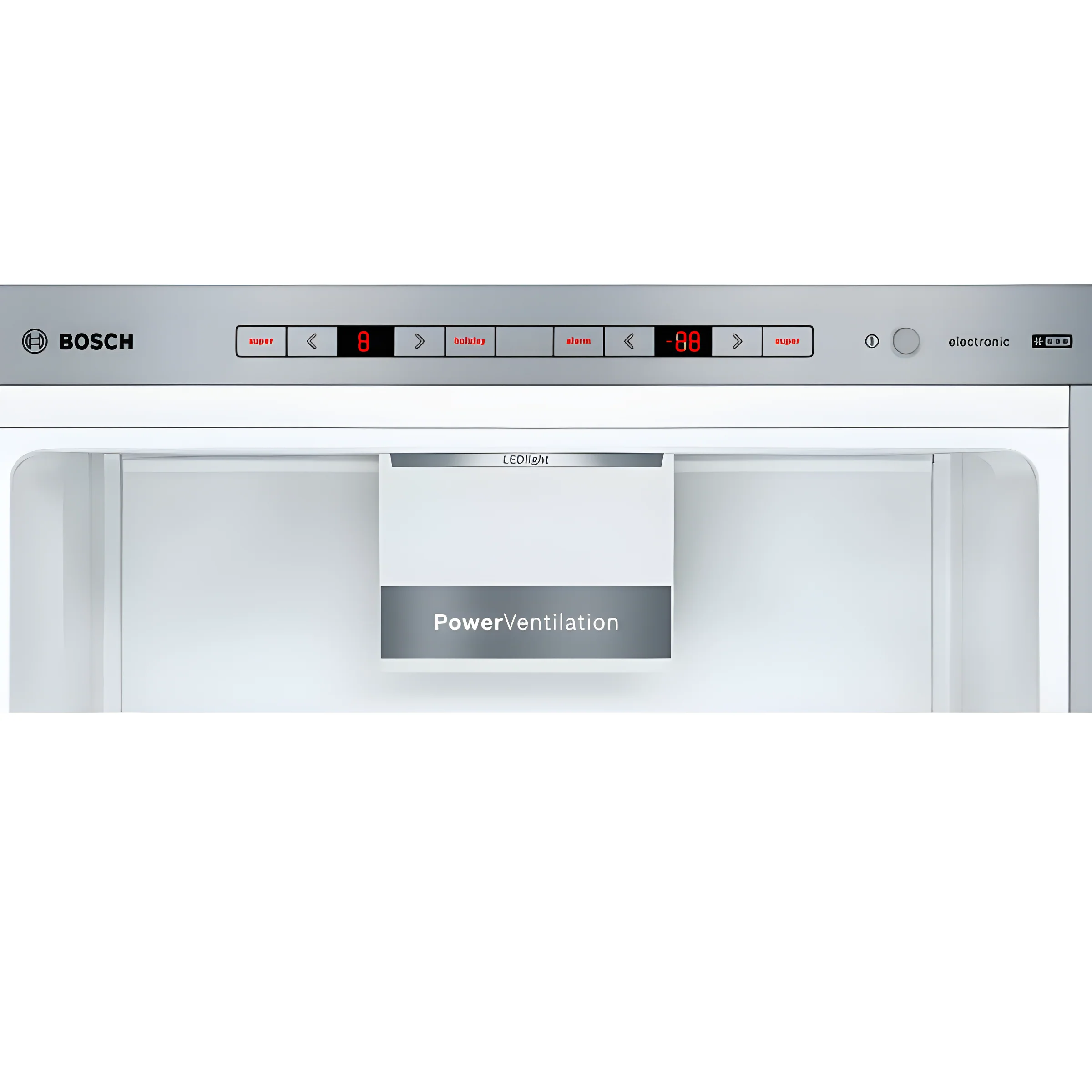 Bosch Series 6 KGE49AICAG - Silver Freestanding 60/40 Frost Free Fridge Freezer - C energy - Image 3