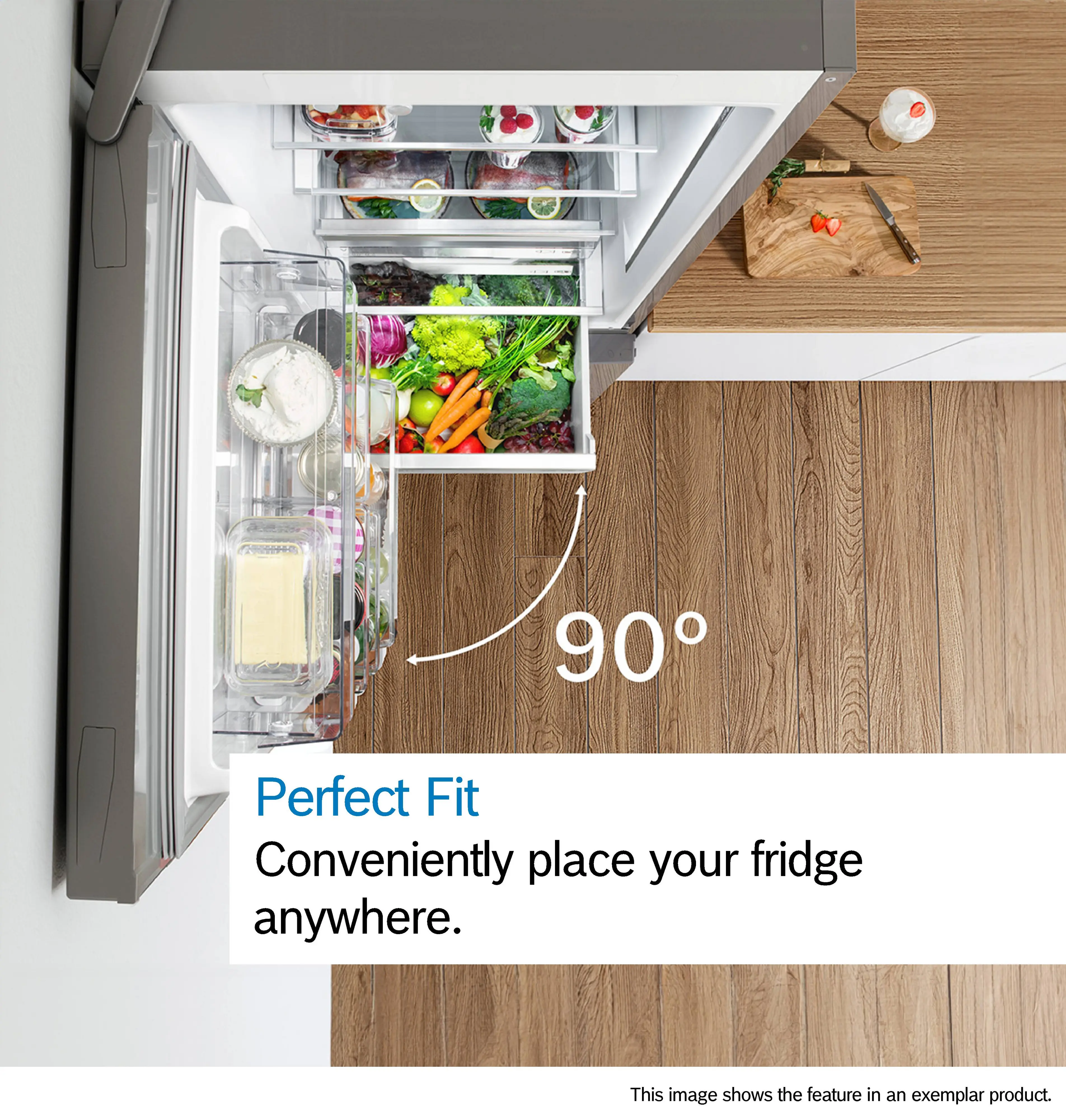 Bosch Series 2 KGN33NLEBG - Stainless Steel Fridge Freezers - 282L Total Capacity - E Energy Rating - Image 10