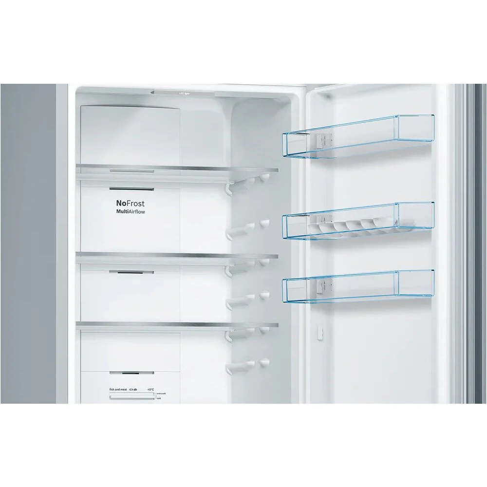 Bosch Series 4 KGN392LEBG - Stainless Steel Fridge Freezer - 368L 70/30 Split - E Energy - Image 4