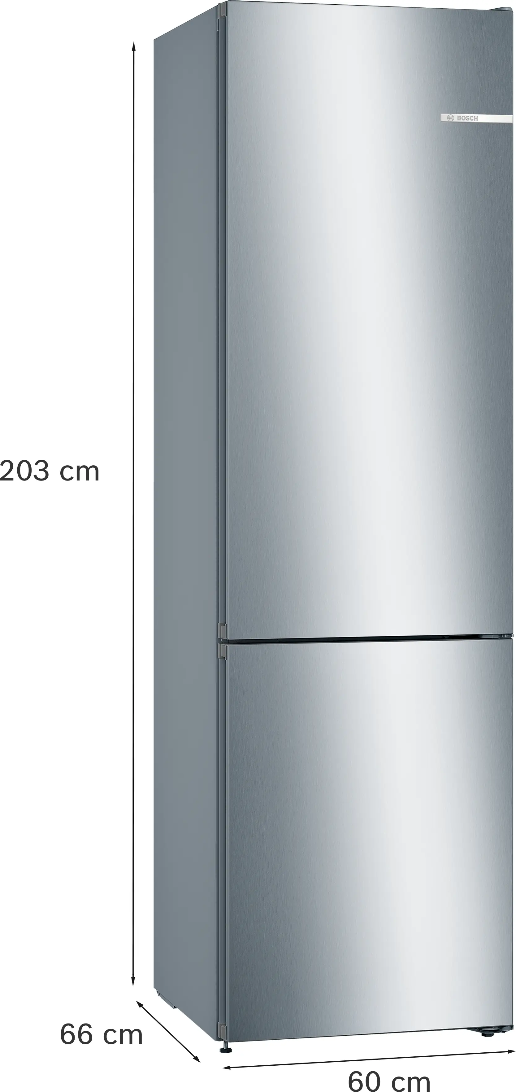 Bosch Series 4 KGN392LEBG - Stainless Steel Fridge Freezer - 368L 70/30 Split - E Energy - Image 7