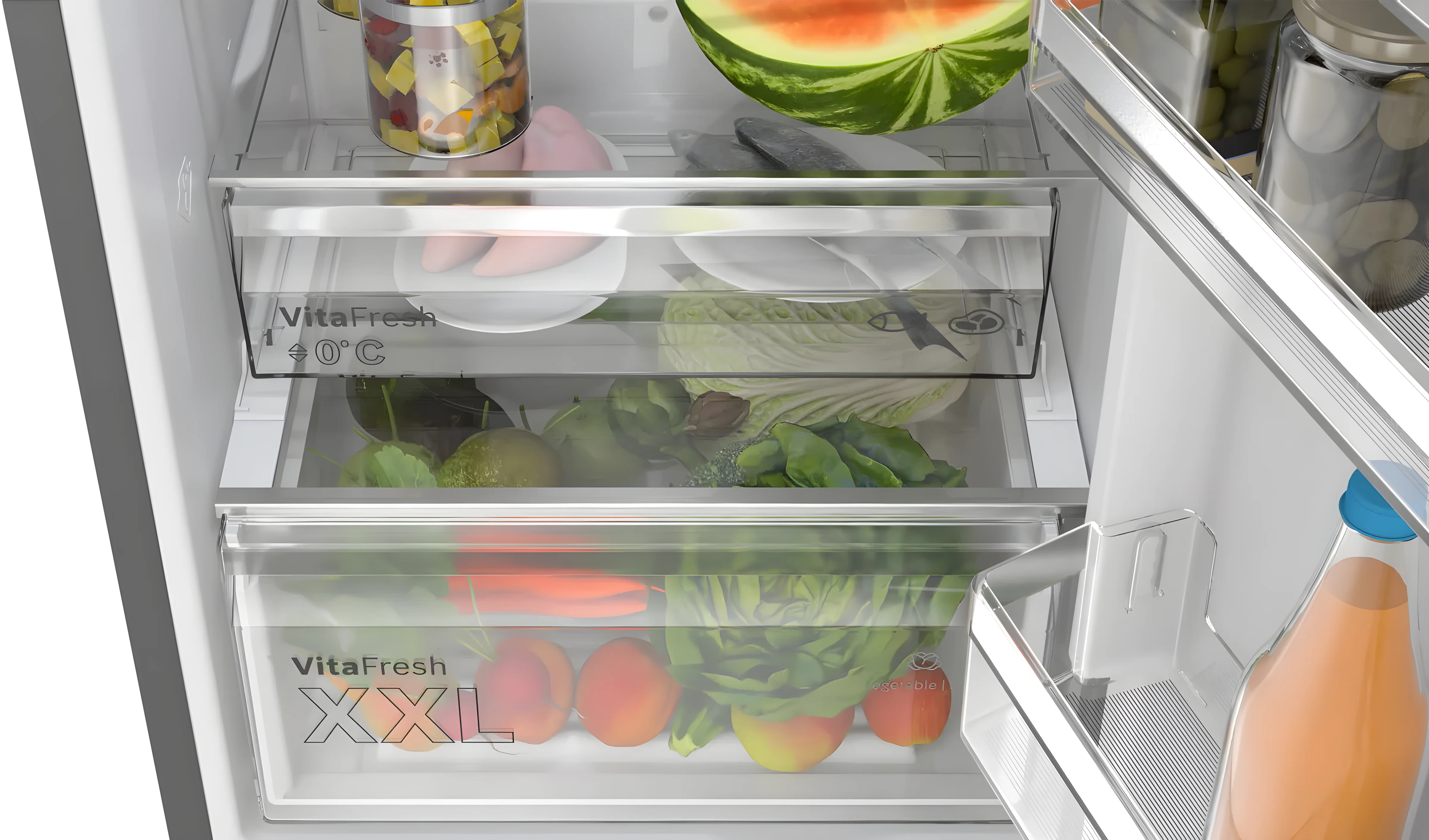 Bosch Series 4 KGN39OCAFG - Cast Iron Grey Fridge Freezer - 70/30 Split - A Energy - Image 4