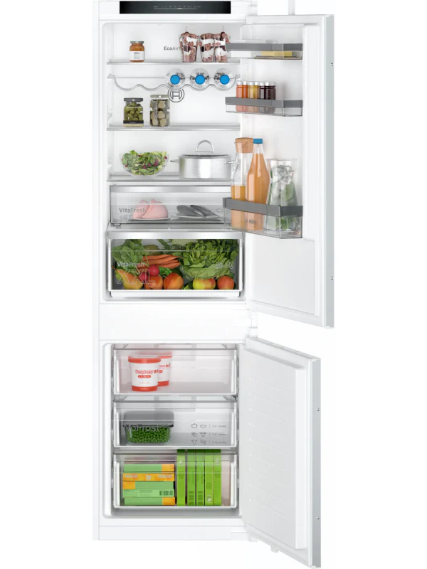 Bosch Series 4 KIN86VSE0G - Integrated 60/40 Fridge Freezer - E energy