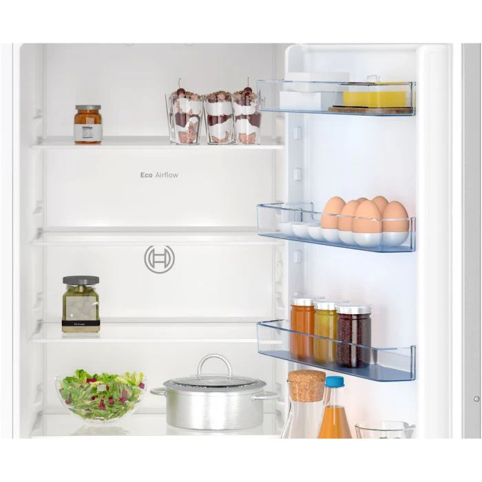Bosch Series 2 KIN96NSE0G - White 290L Integrated 60/40 Split Fridge Freezer - Sliding Door - E Energy - Image 3