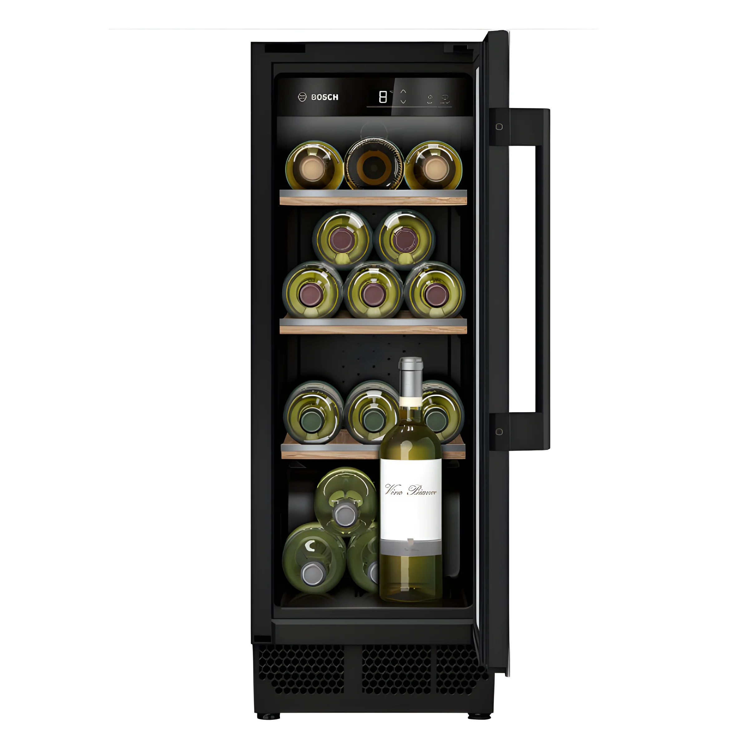 Bosch Series 6 KUW20VHF0G - Black 21 Bottle Capacity Wine Cooler - F energy - Image 4