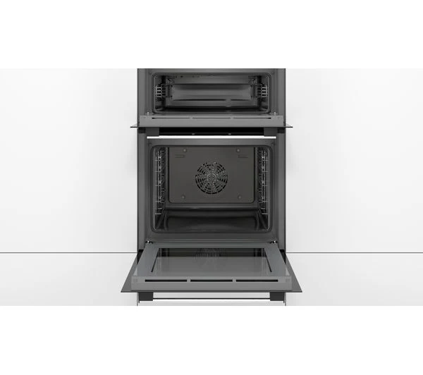 Bosch Series 2 MHA133BR0B Built In Double Oven-Stainless Steel - A rated - Image 2