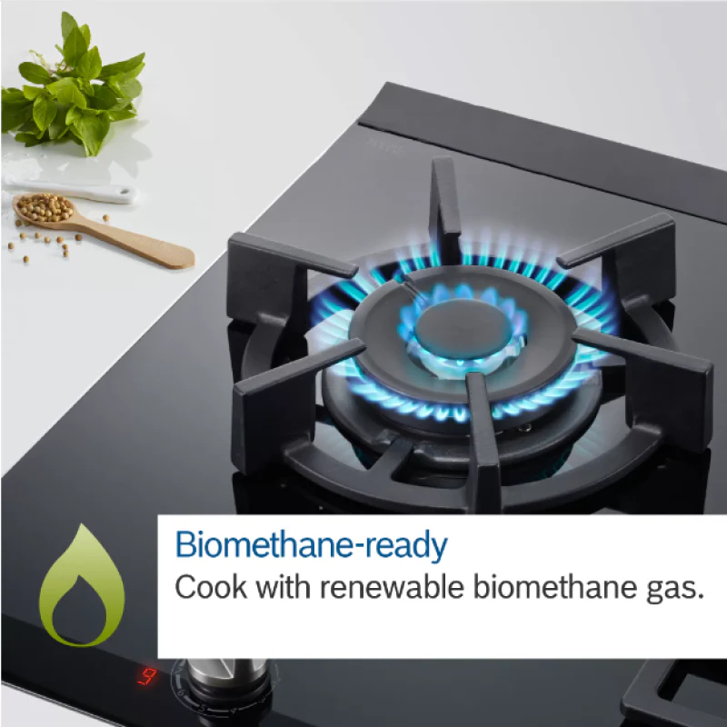 Bosch Series 2 PBP6B5B60 - Stainless steel 4 Zone Gas Hob - Image 4
