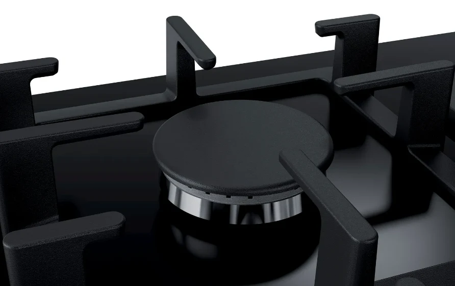 Bosch Series 6 PPQ7A6B90 - Black 5 Zone Gas Hob - Image 3
