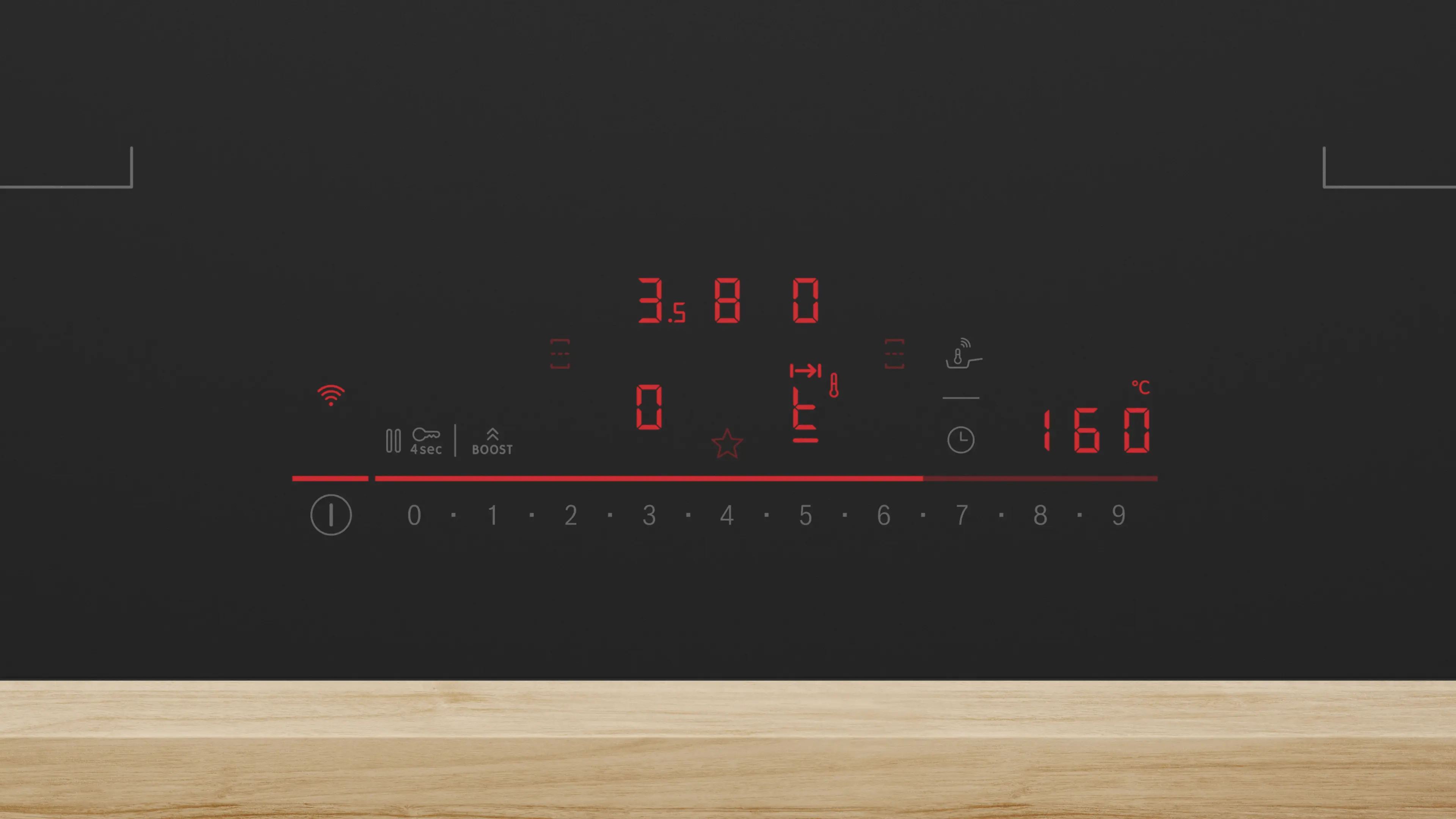 Bosch PVQ81AH26E - Matt Black Induction Hob with Integrated Ventilation - 80cm - B Energy - Image 2