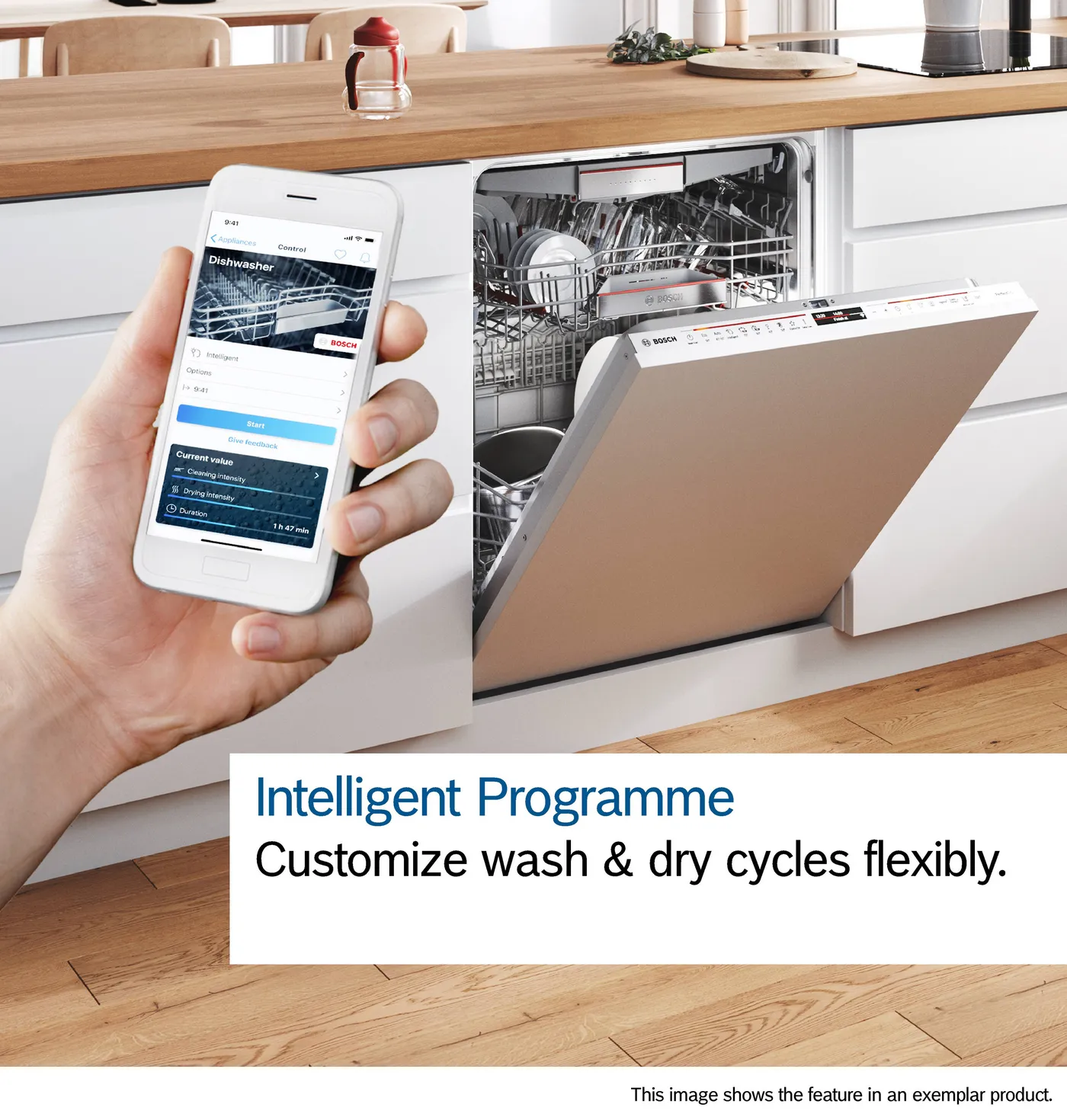 Bosch Series 8 SMD8YCX03G - White Integrated Dishwasher - A energy - Image 4