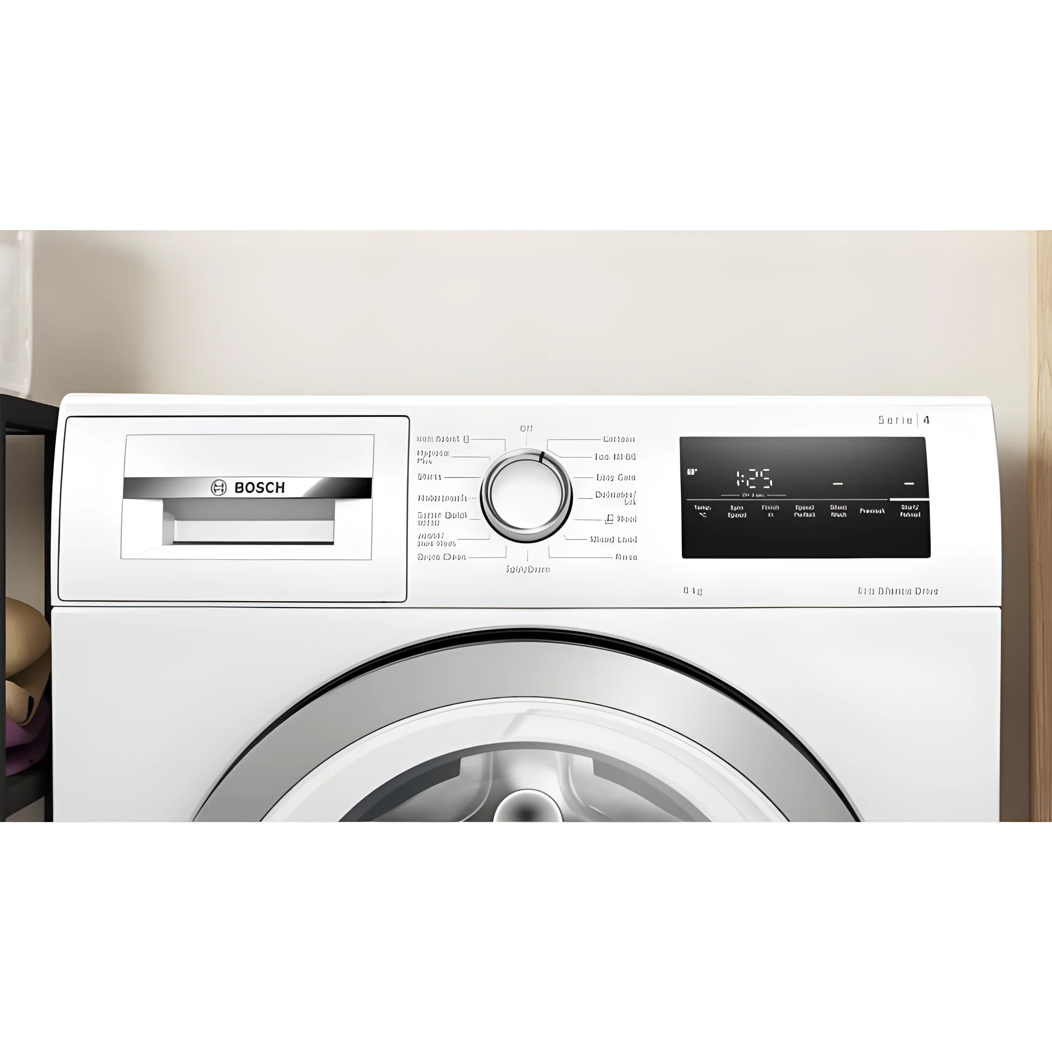 Bosch Series 4 WAN28259GB - White Freestanding 9KG Washing Machine - 1400 RPM - A energy - Image 4