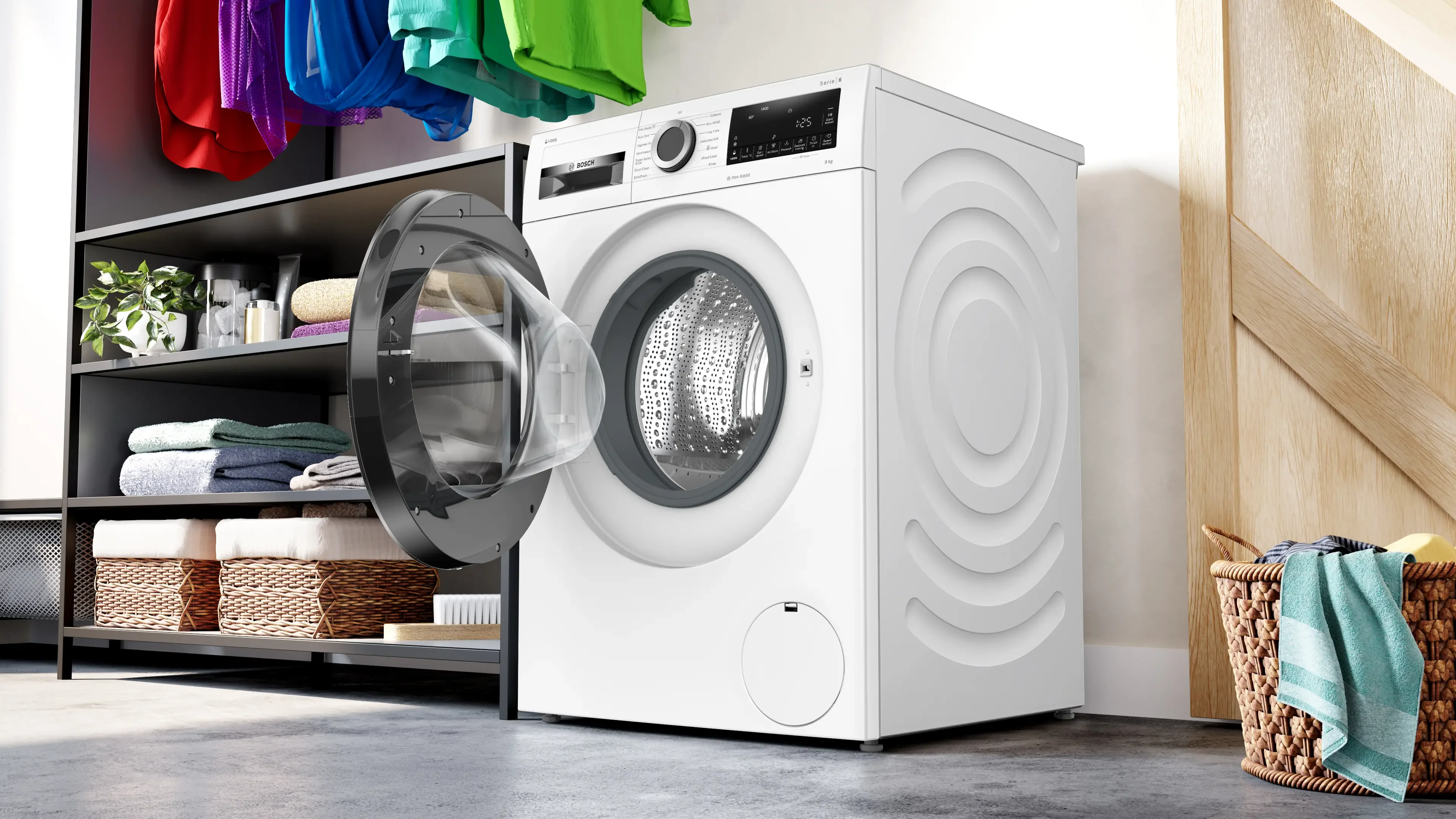 Bosch Series 6 WGG244F9GB - White Freestanding 9KG Washing Machine - 1400 RPM - A energy - Image 5