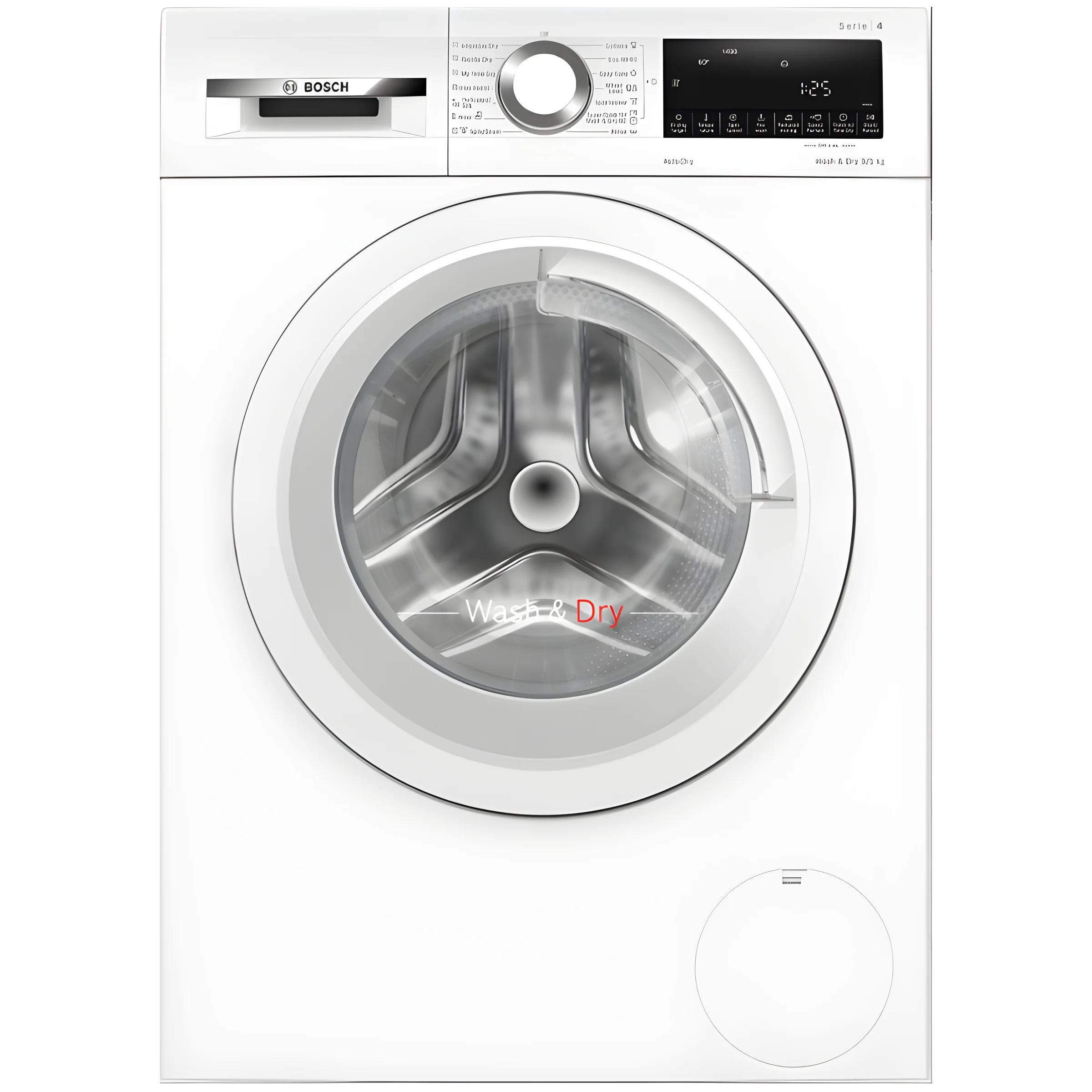 Bosch Series 4 WNA144V9GB - White 9KG/5KG Washer Dryer - 1400 RPM - E energy