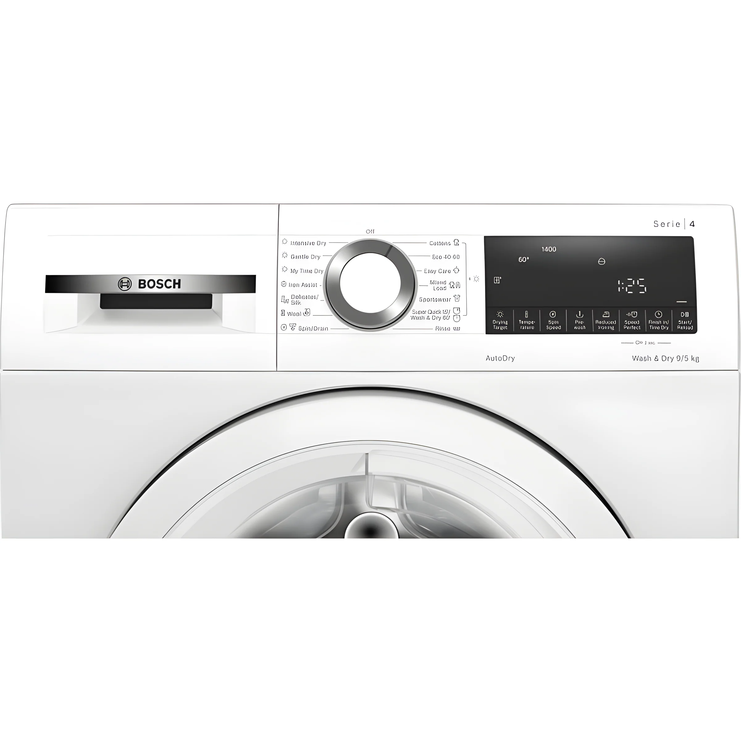 Bosch Series 4 WNA144V9GB - White 9KG/5KG Washer Dryer - 1400 RPM - E energy - Image 3