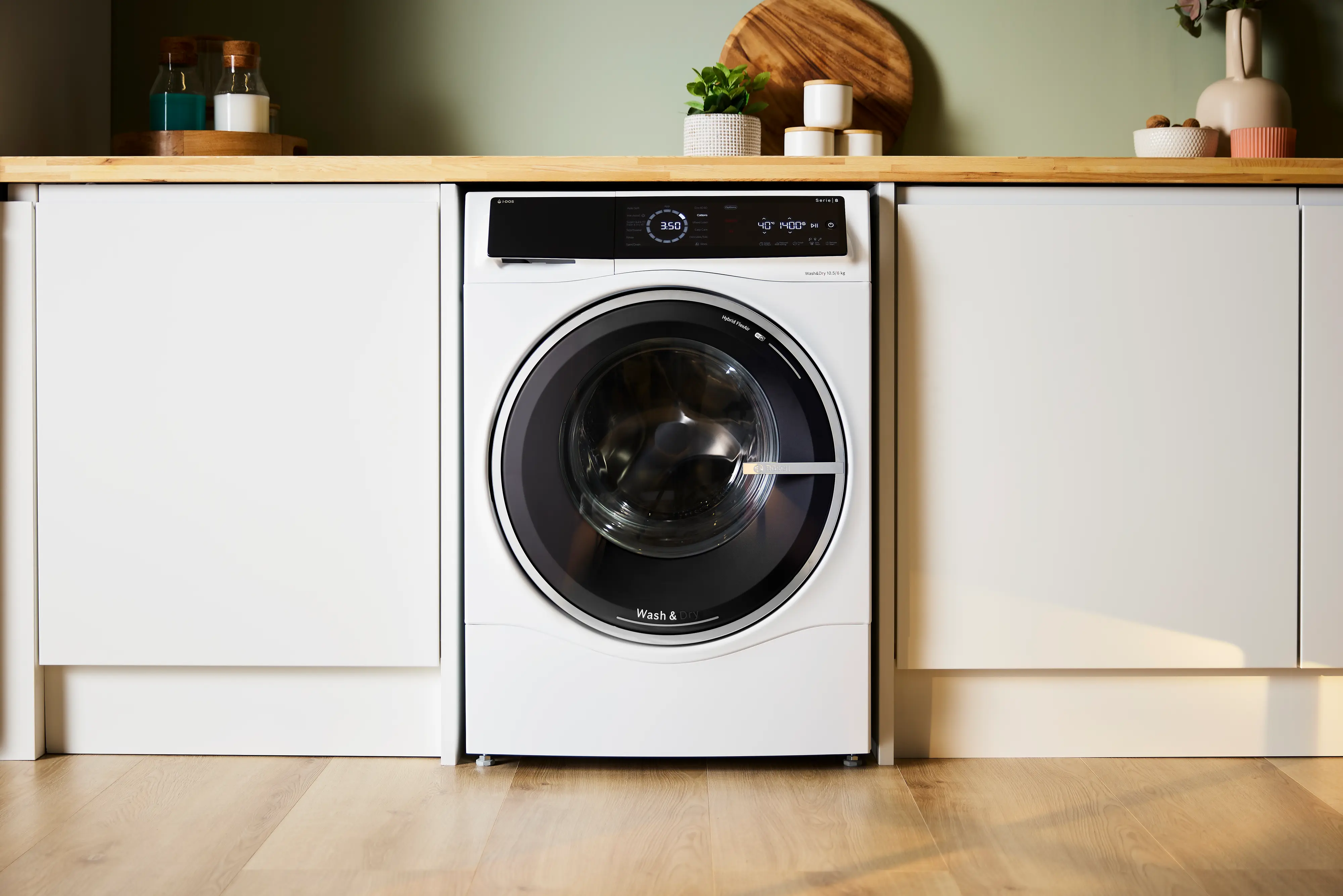 Bosch Series 8 WNC25410GB - White 10.5KG/6KG Washer Dryer - 1400 RPM - A/D energy - Image 14
