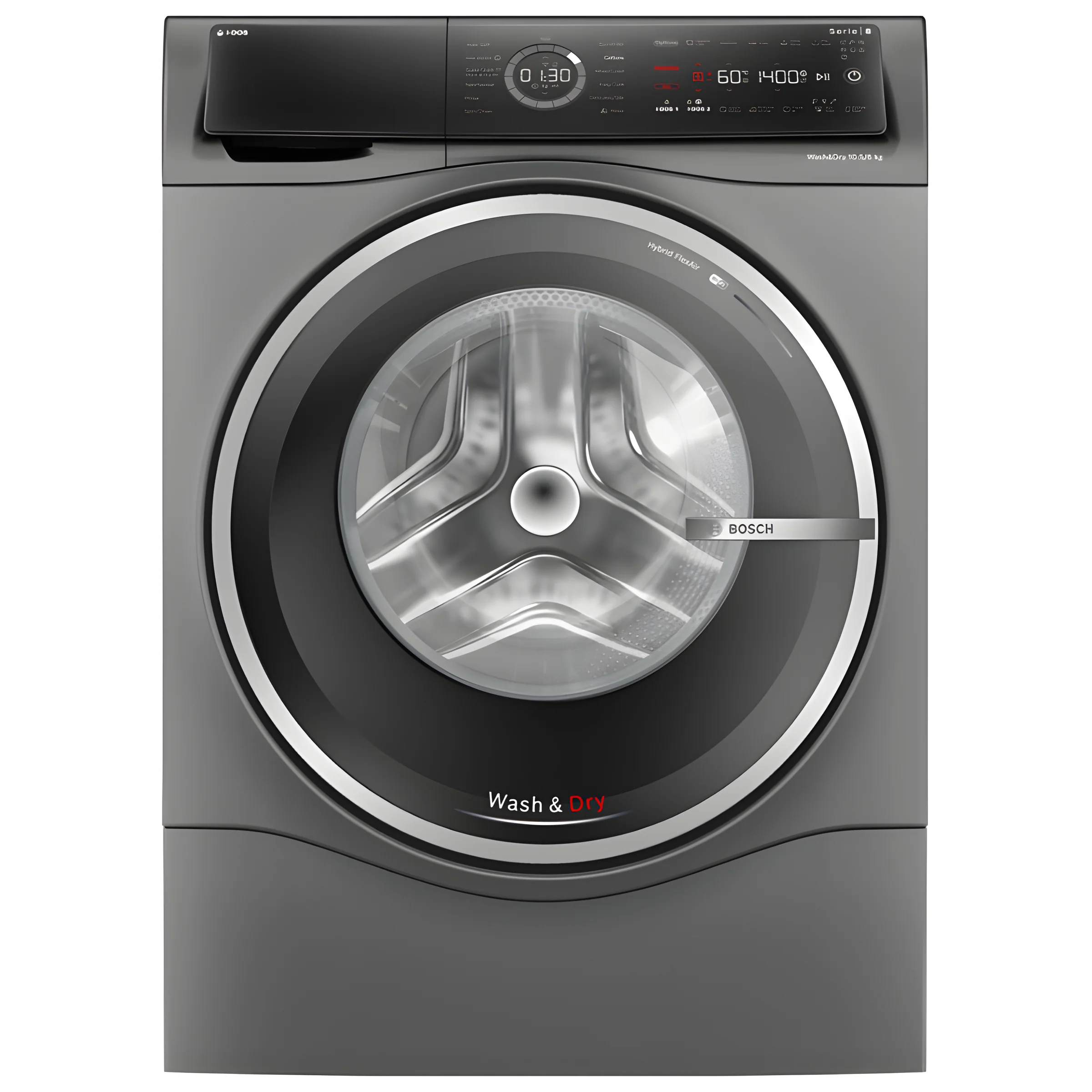 Bosch Series 8 WNC254ARGB - Graphite 10.5KG/6KG Washer Dryer - 1400 RPM - A/D energy