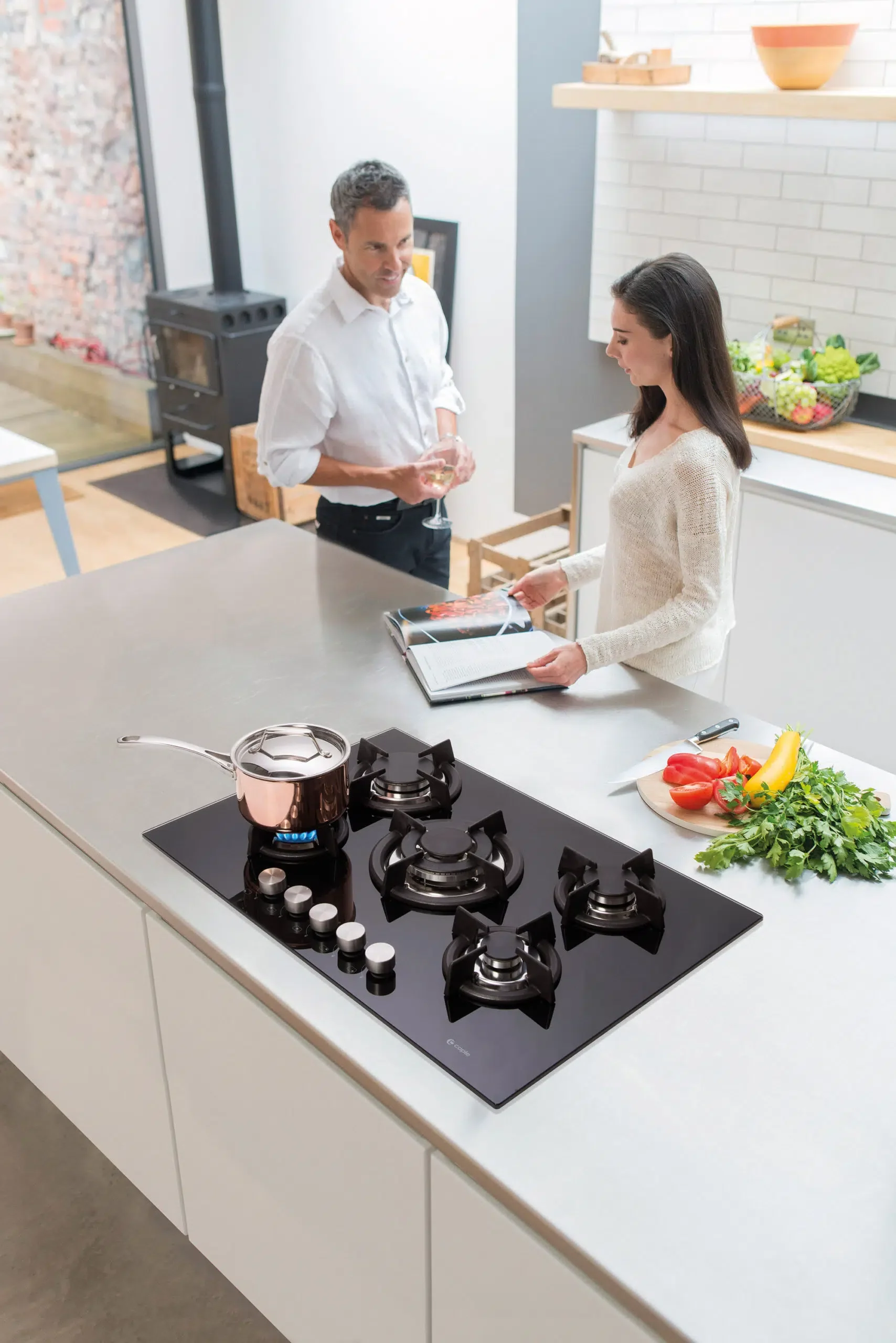 Caple C944G - Black 5 Zone Gas Hob - Image 3